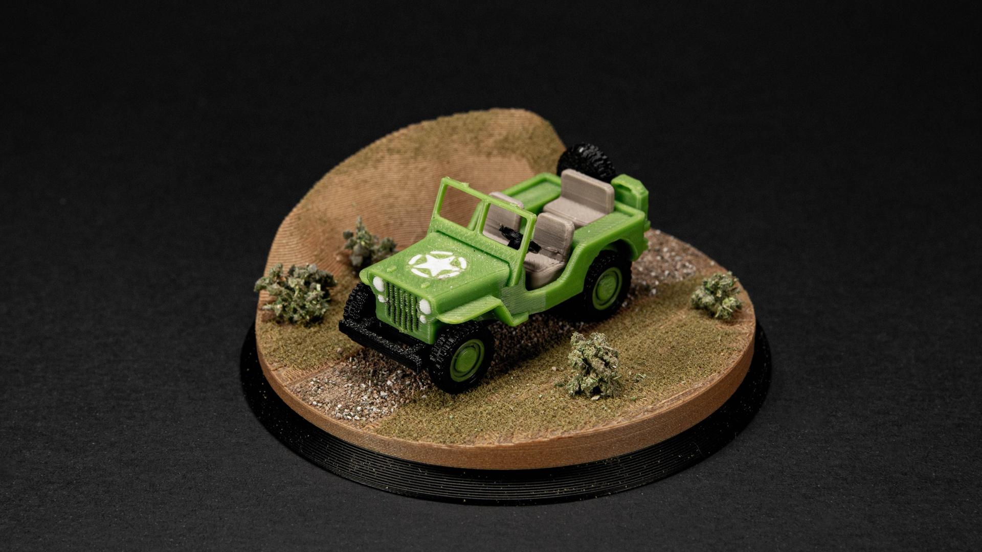 Jeep Kit Card - This was a fun model to print - 3d model