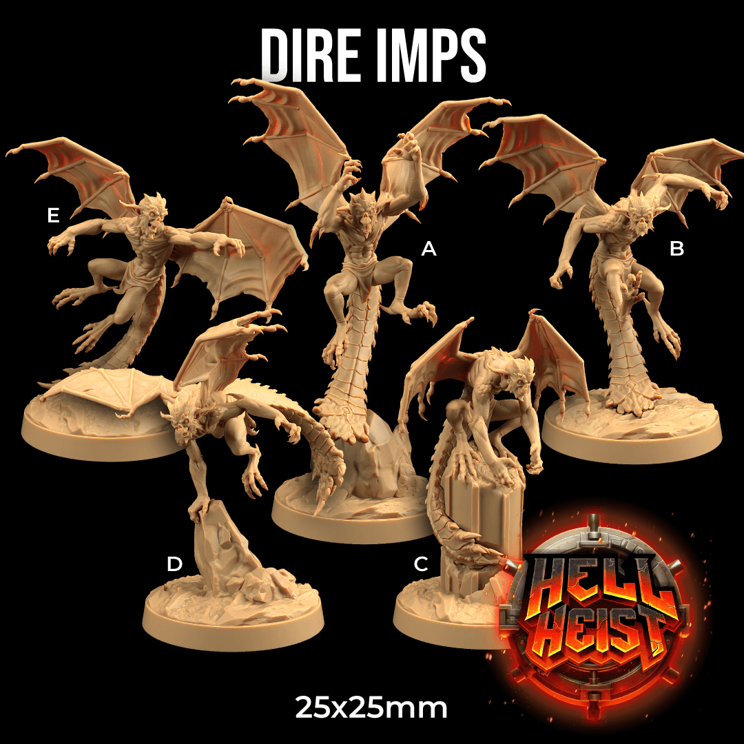 Dire Imps 3d model