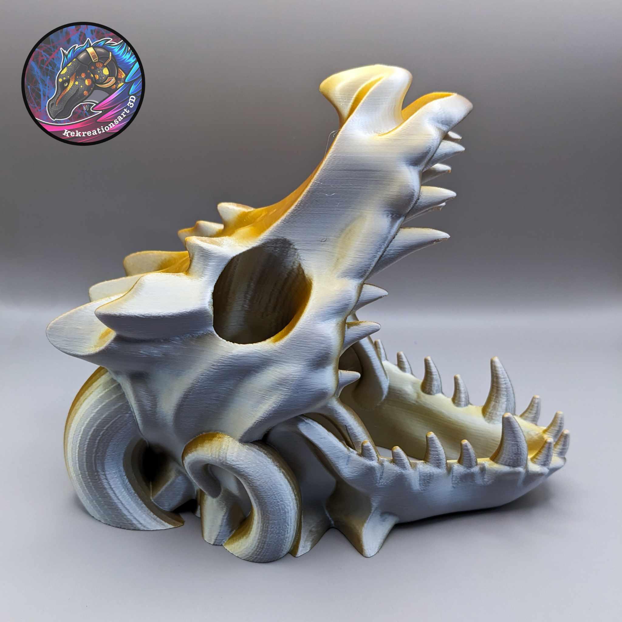 Dragon Skull Dice Tower 3d model