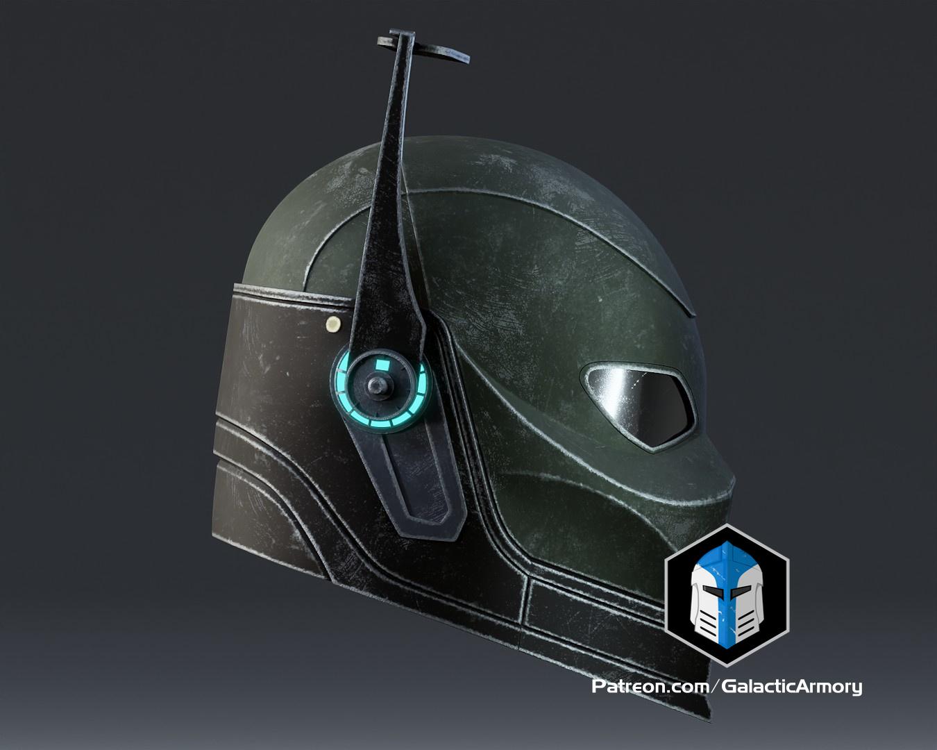 Bad Batch Clone Assassin Helmet - 3D Print Files 3d model