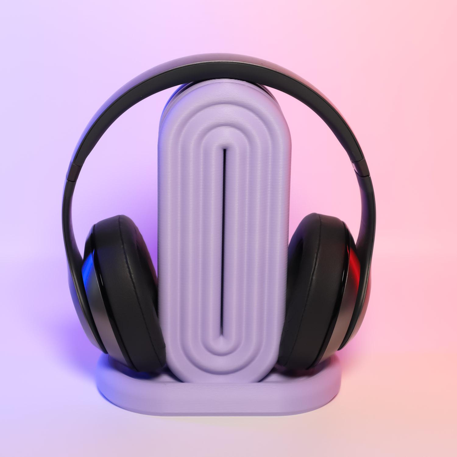 Rainbow Headphone Holder 3d model