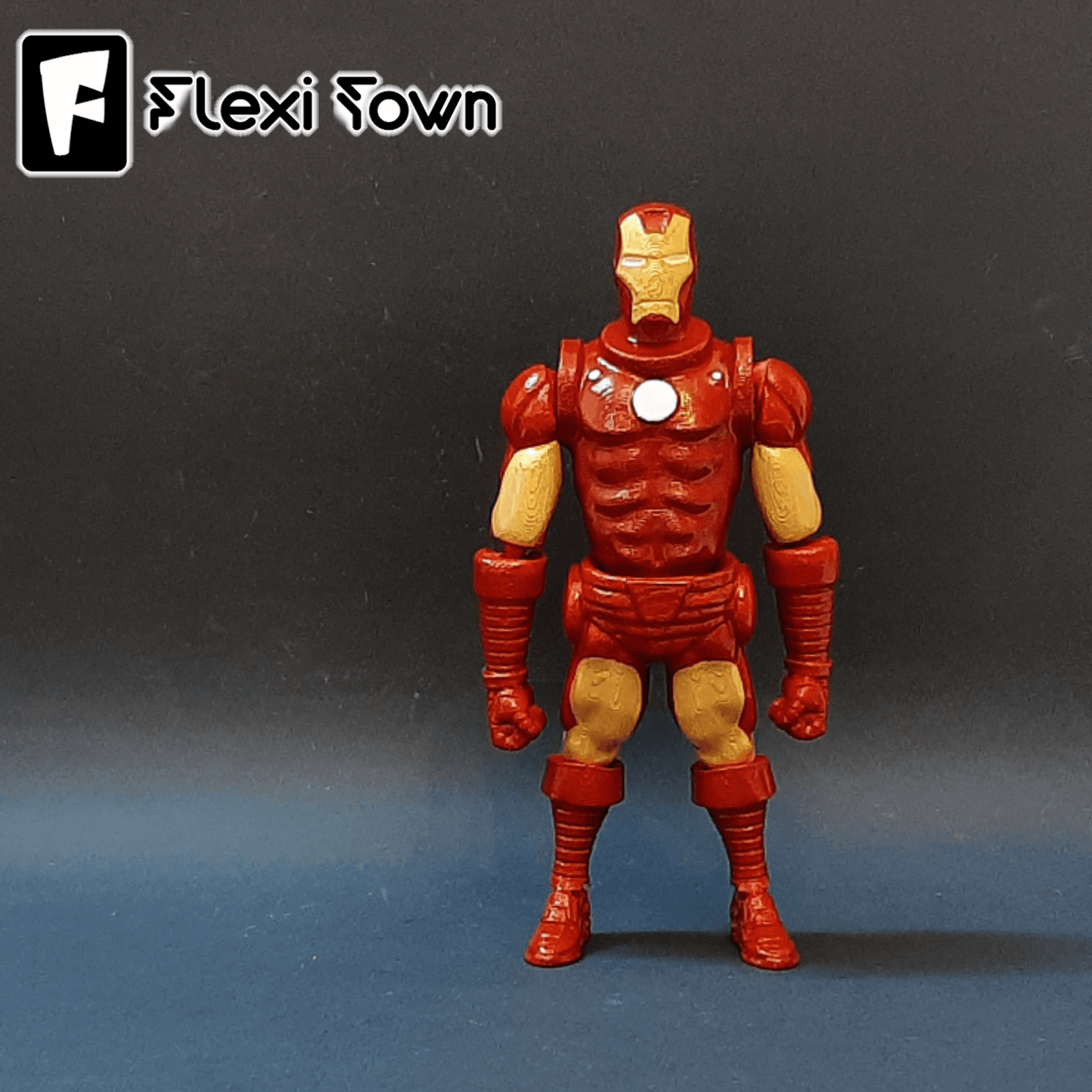 Flexi Print-in-Place Ironman 3d model