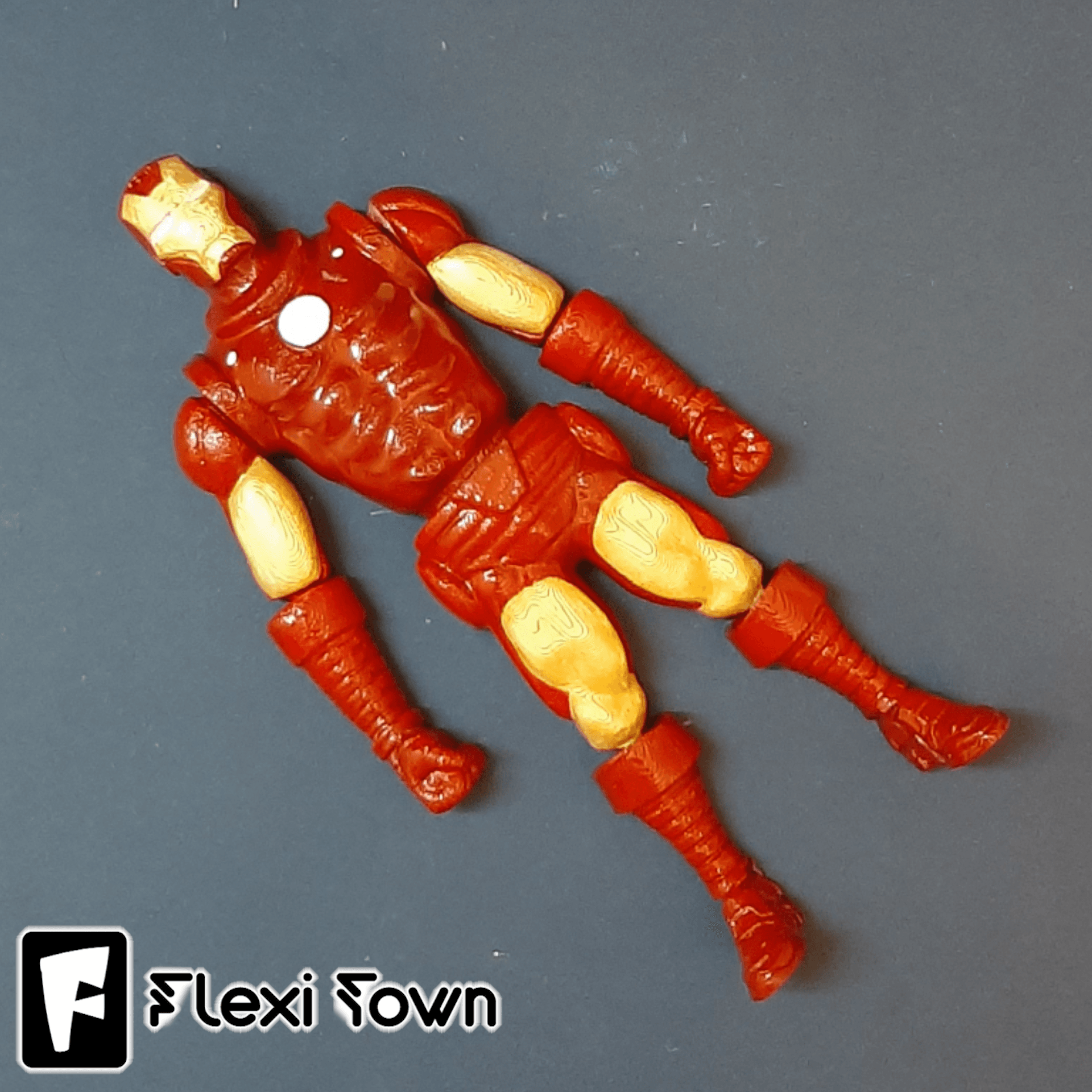 Flexi Print-in-Place Ironman 3d model