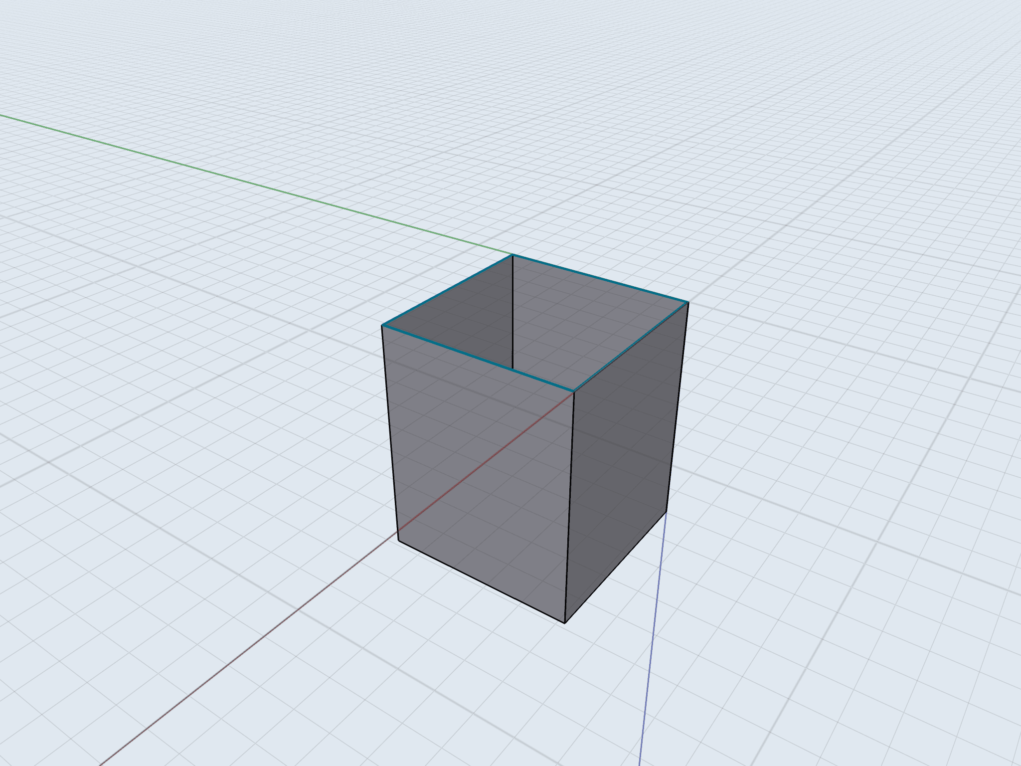 Table leg 80’5x80’5 mm 3d model