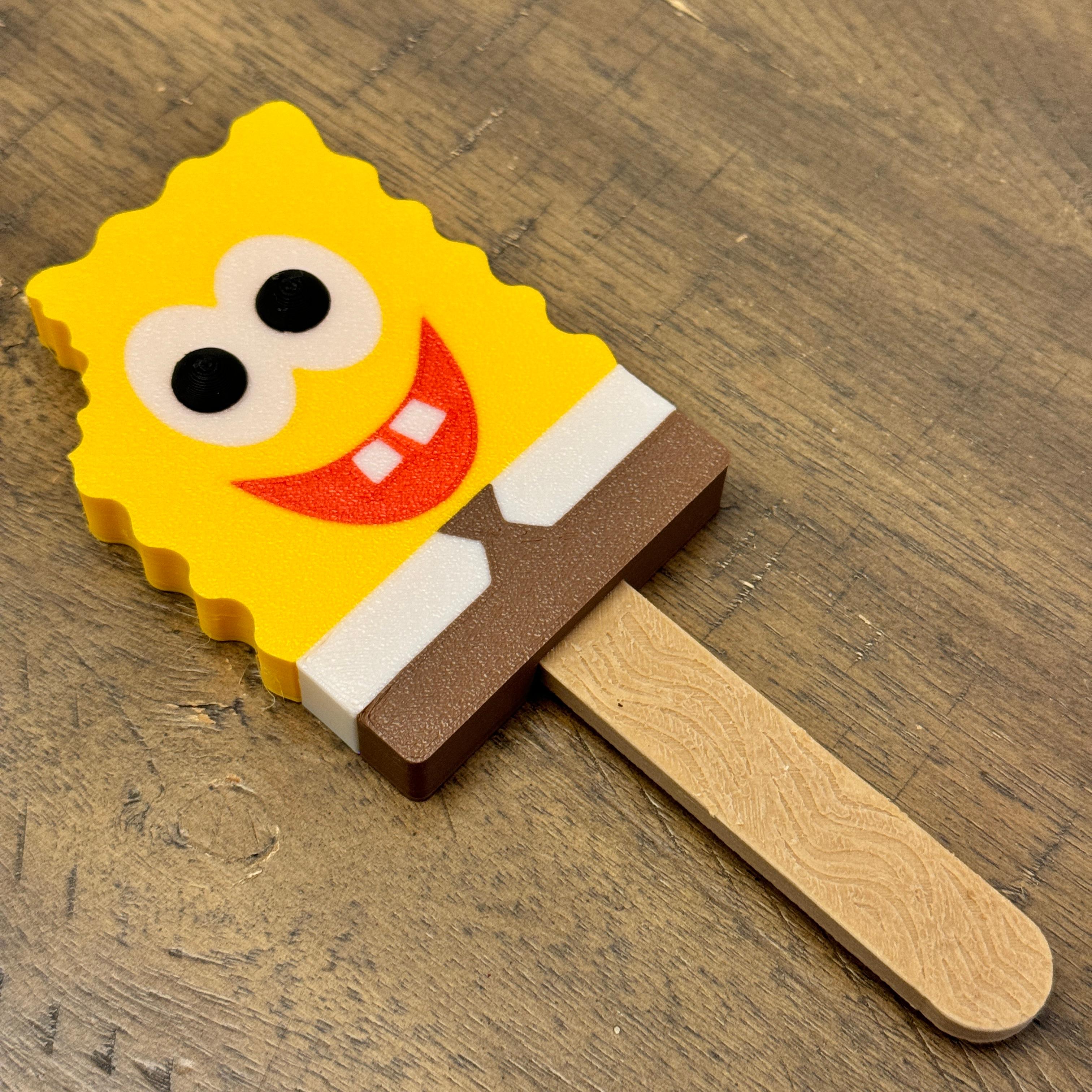 FREE Sponge Popsicle 3d model