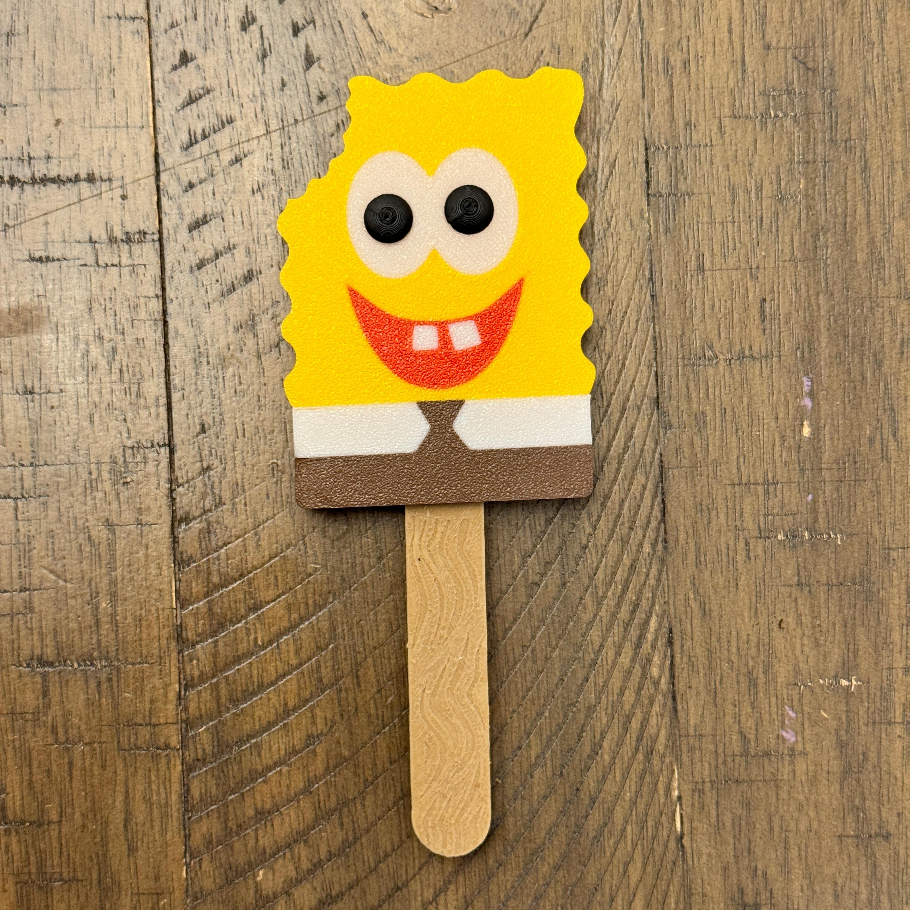 FREE Sponge Popsicle 3d model