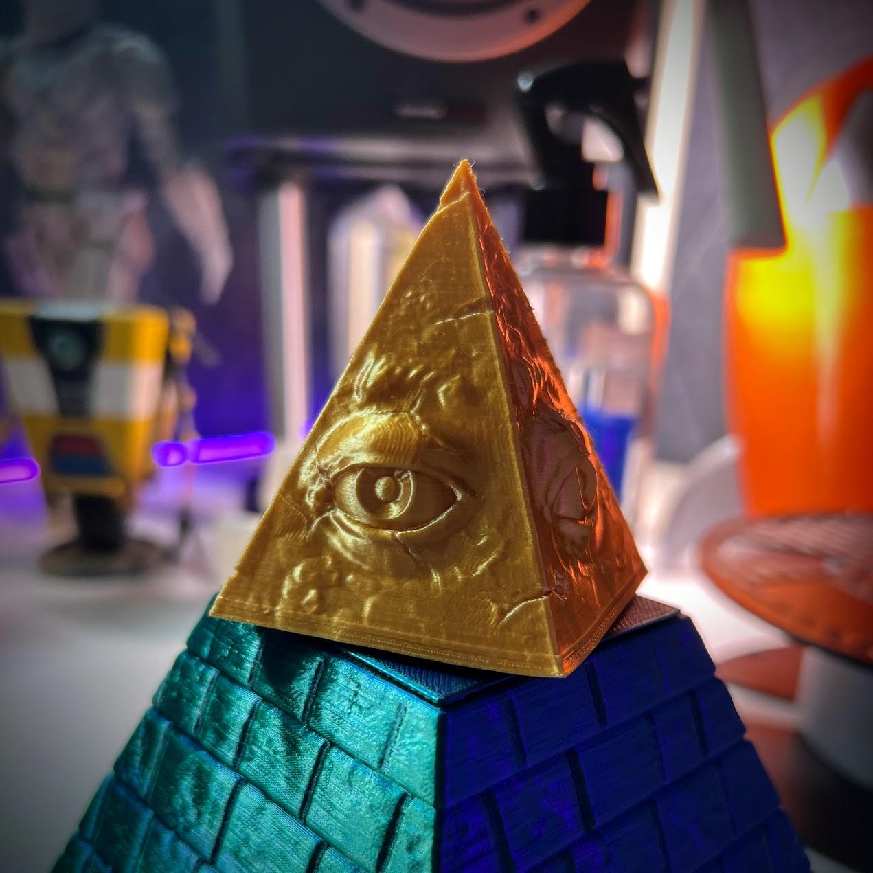 Illuminati - The Eye of Providence Secret Box 3d model