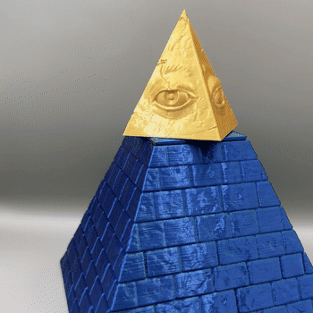 Illuminati - The Eye of Providence Secret Box 3d model