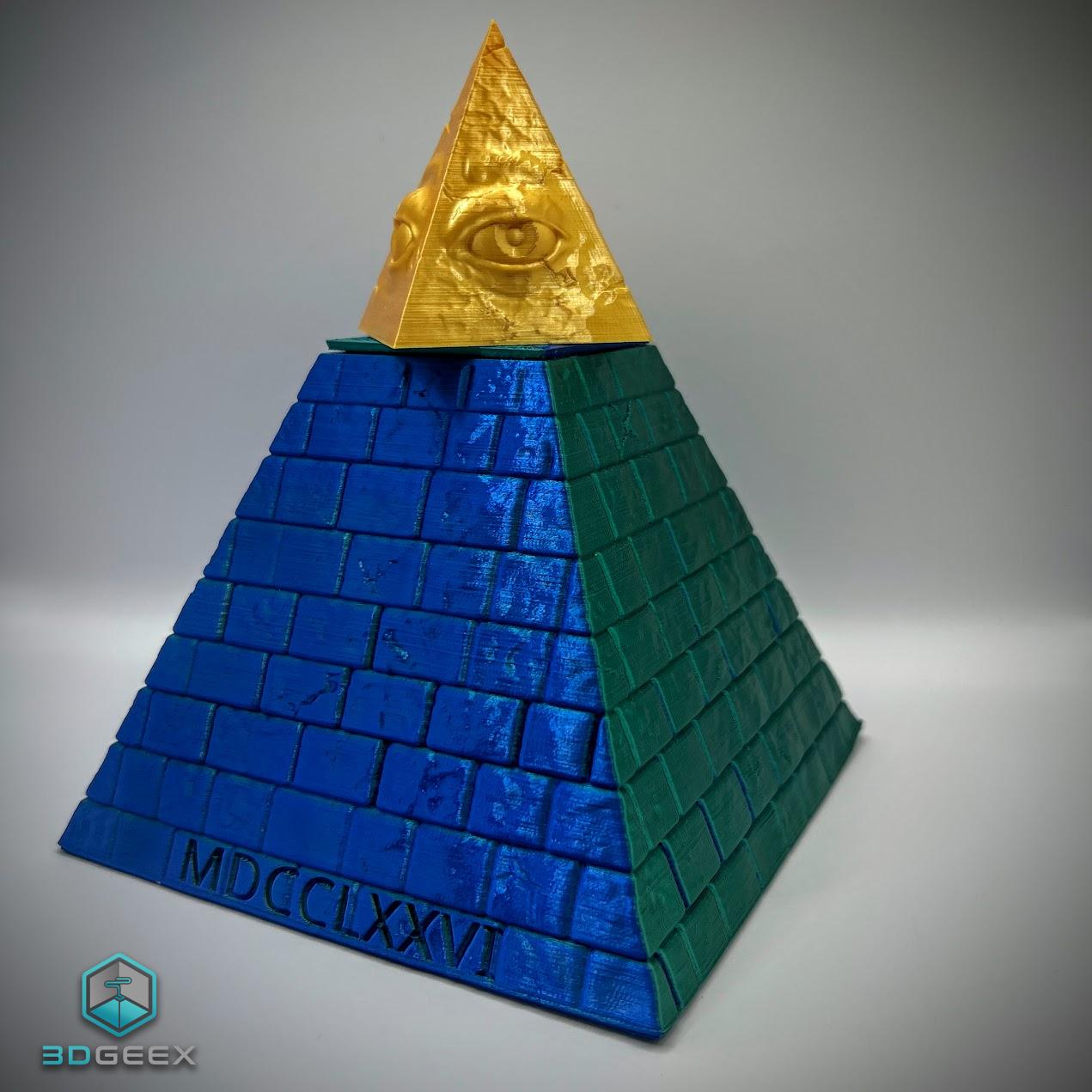 Illuminati - The Eye of Providence Secret Box 3d model
