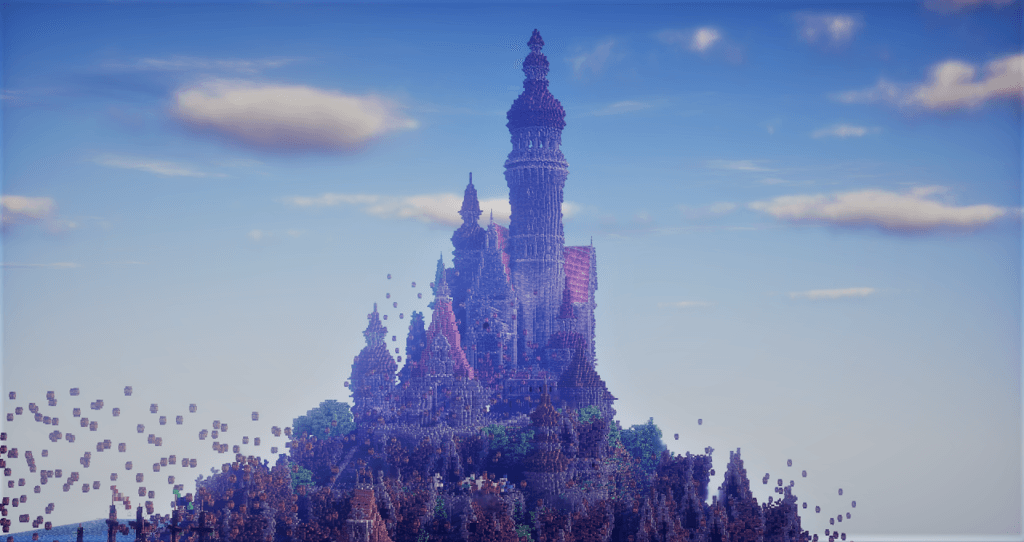 Minecraft Rapunzel Tower 3d model