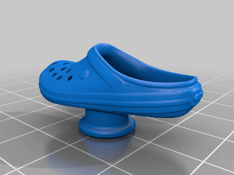Mini crocs 3d model