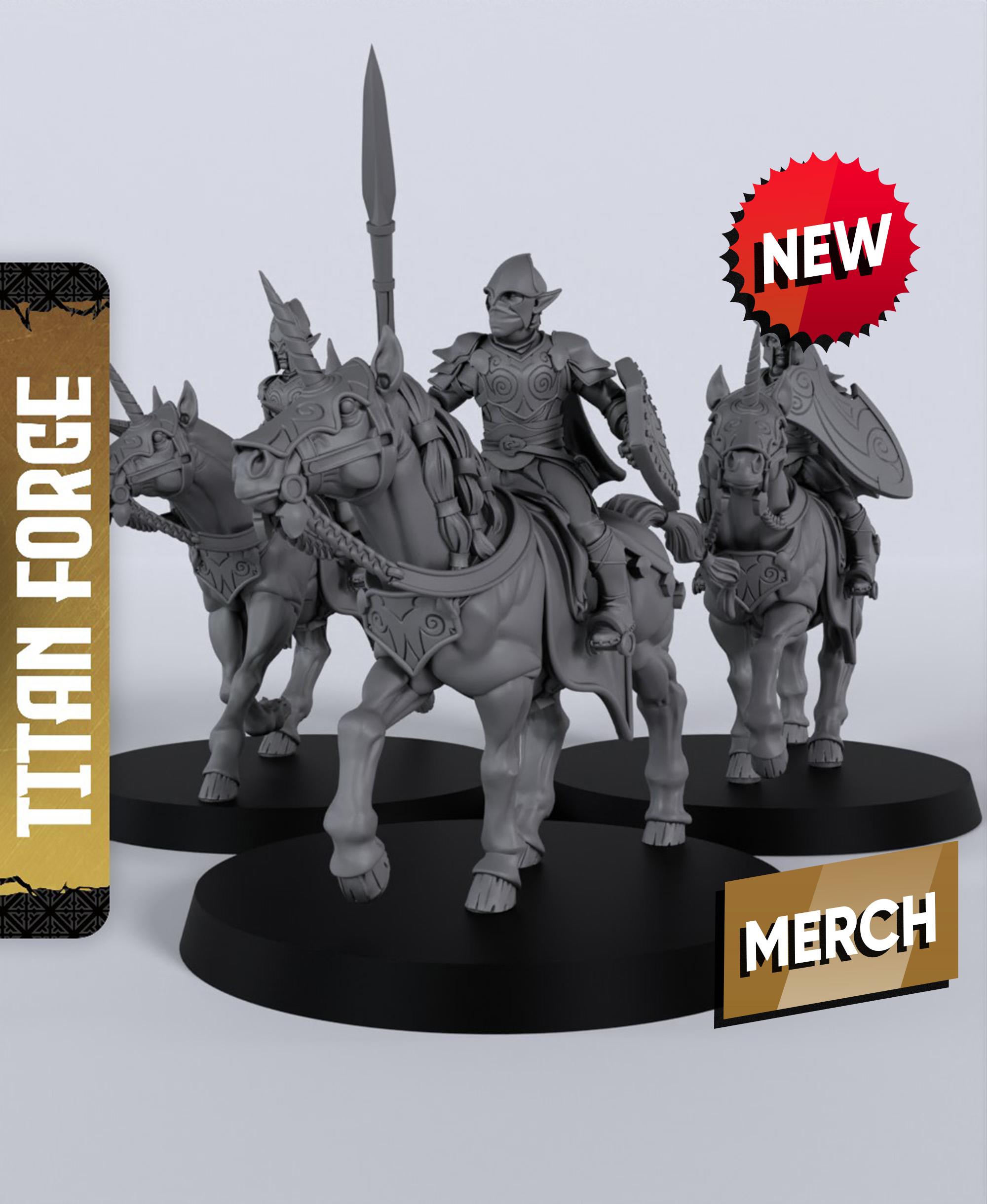 Heath Riders - With Free Dragon Warhammer - 5e DnD Inspired for RPG and Wargamers 3d model