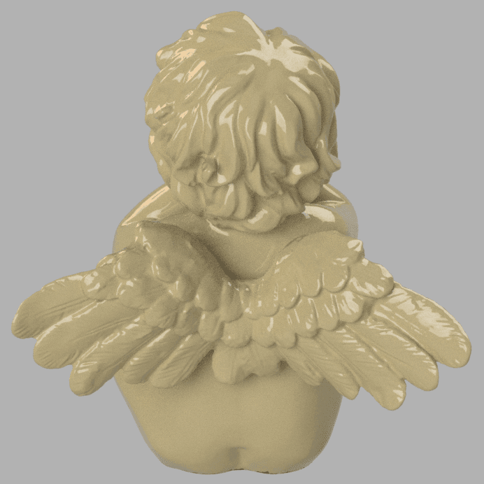 Cherub angel boy 3d model