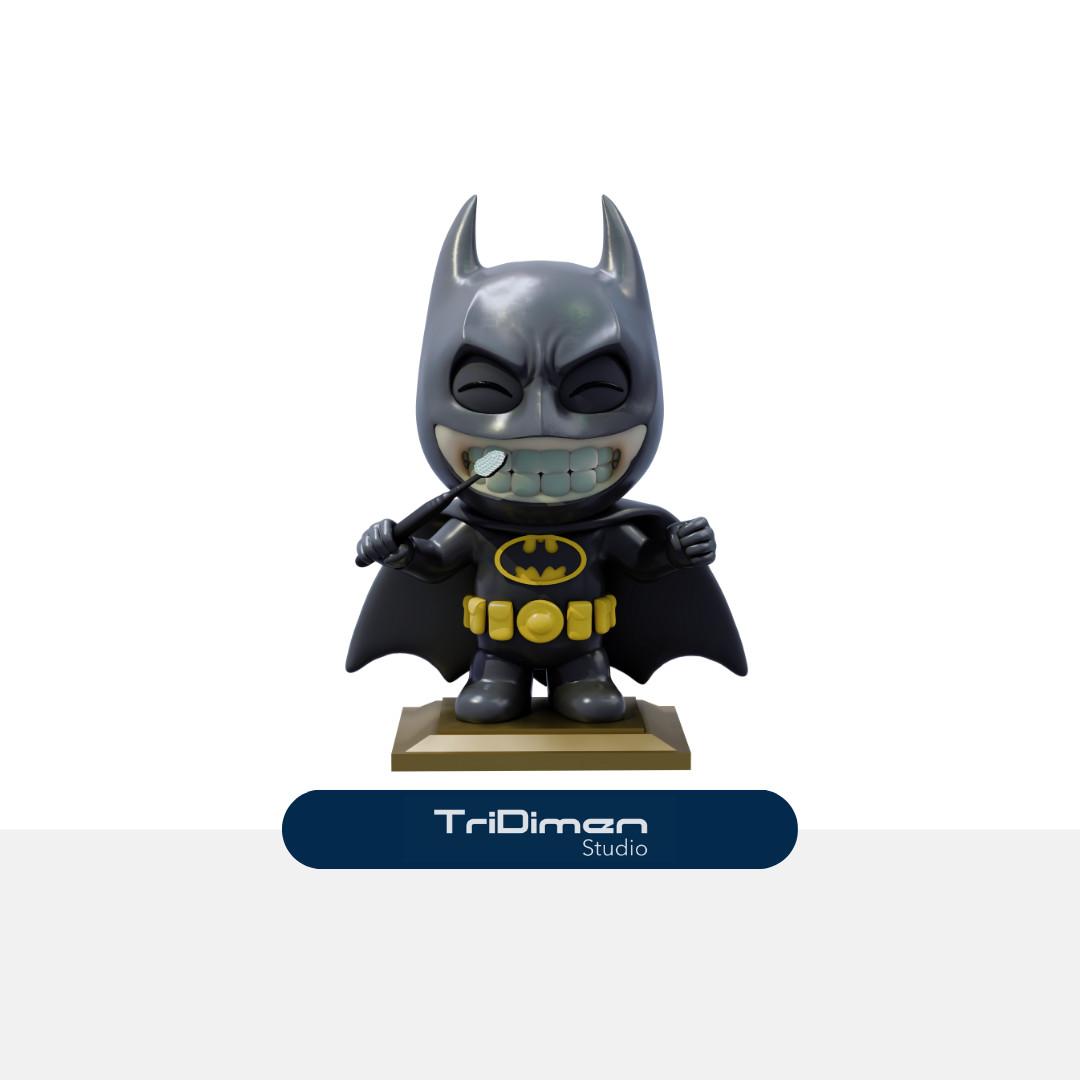 Batman Bust 3d model