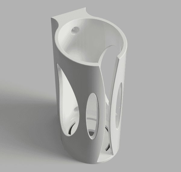 Oral B Toothbrush holder (wall mount) 3d model