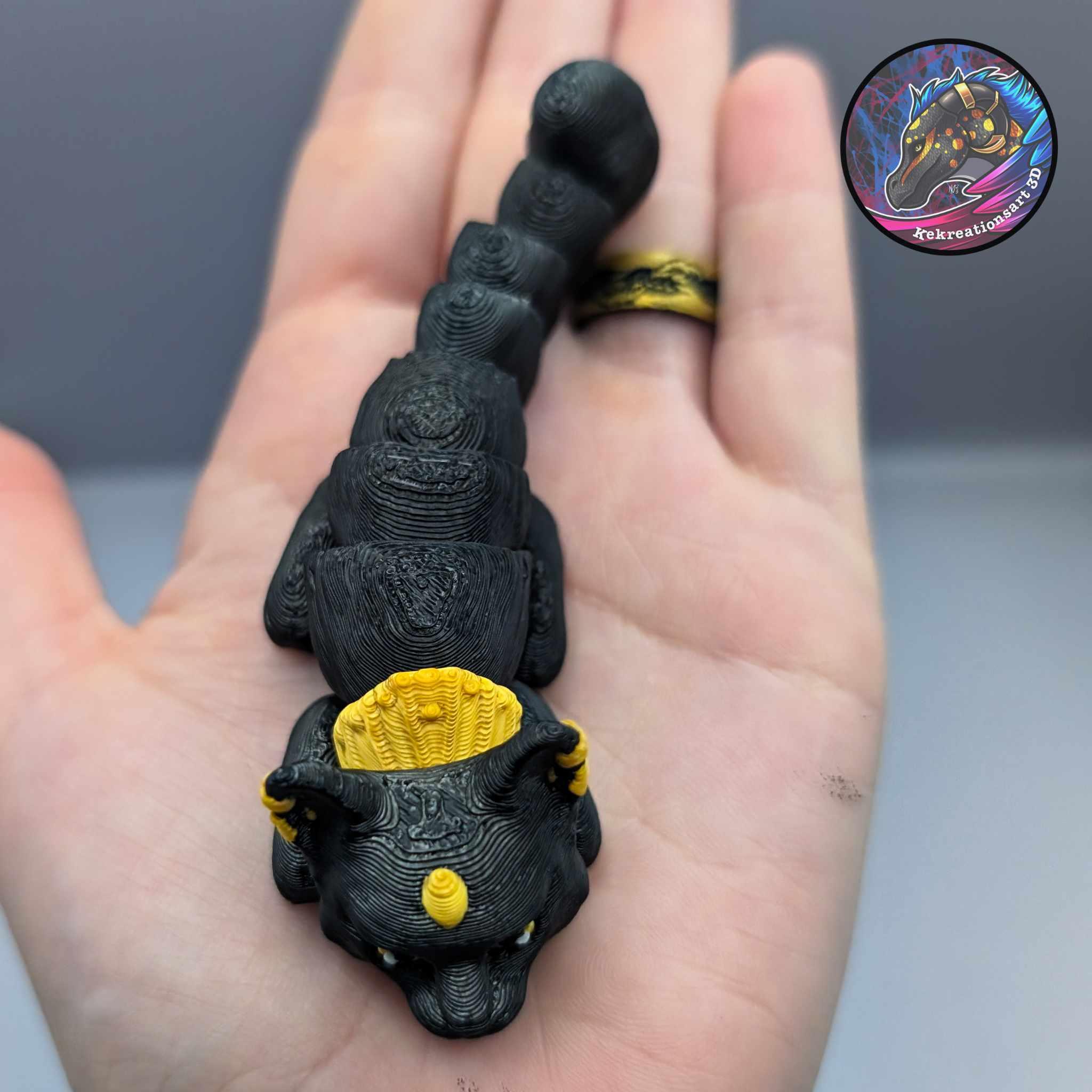 Baby Flexi Bastet 3d model