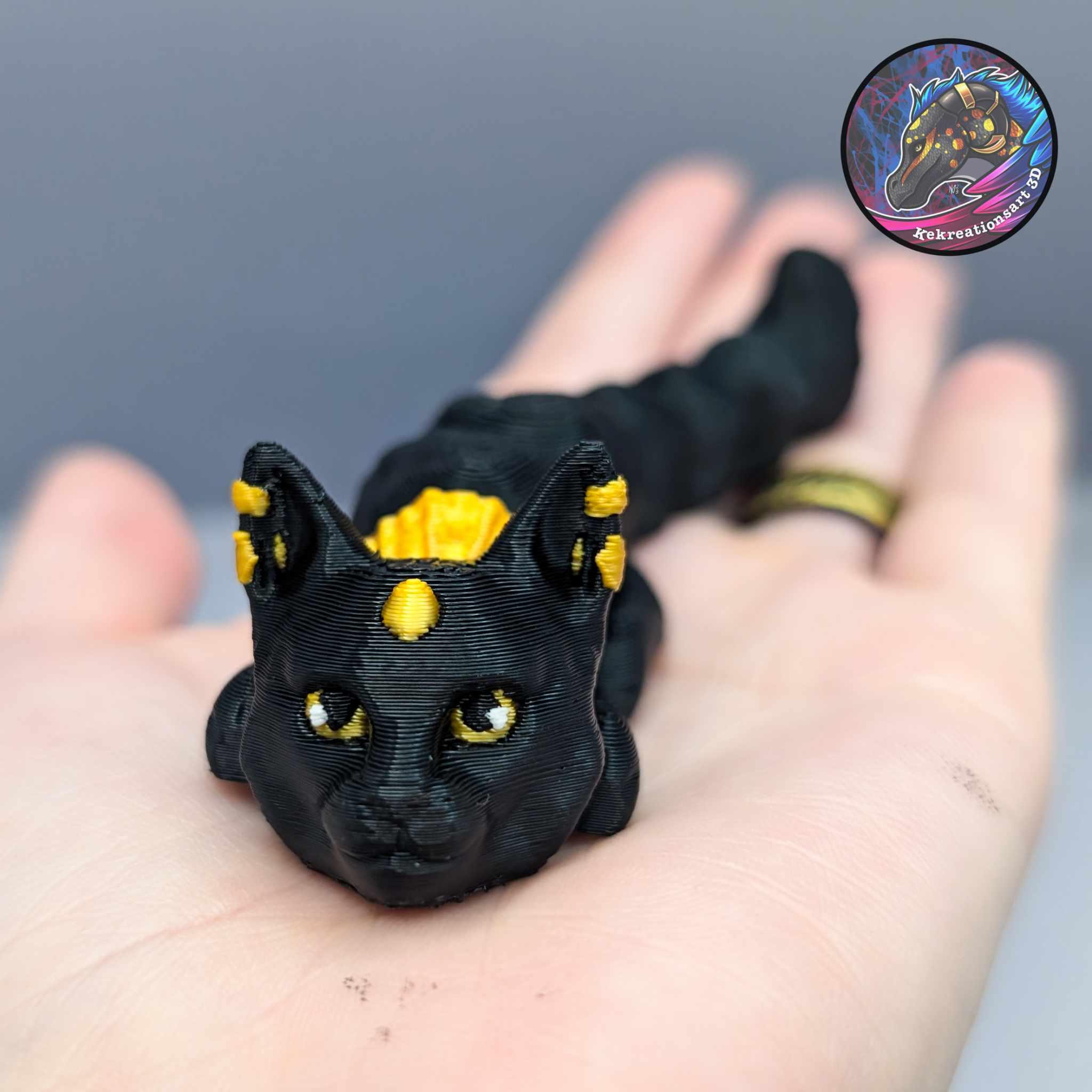 Baby Flexi Bastet 3d model