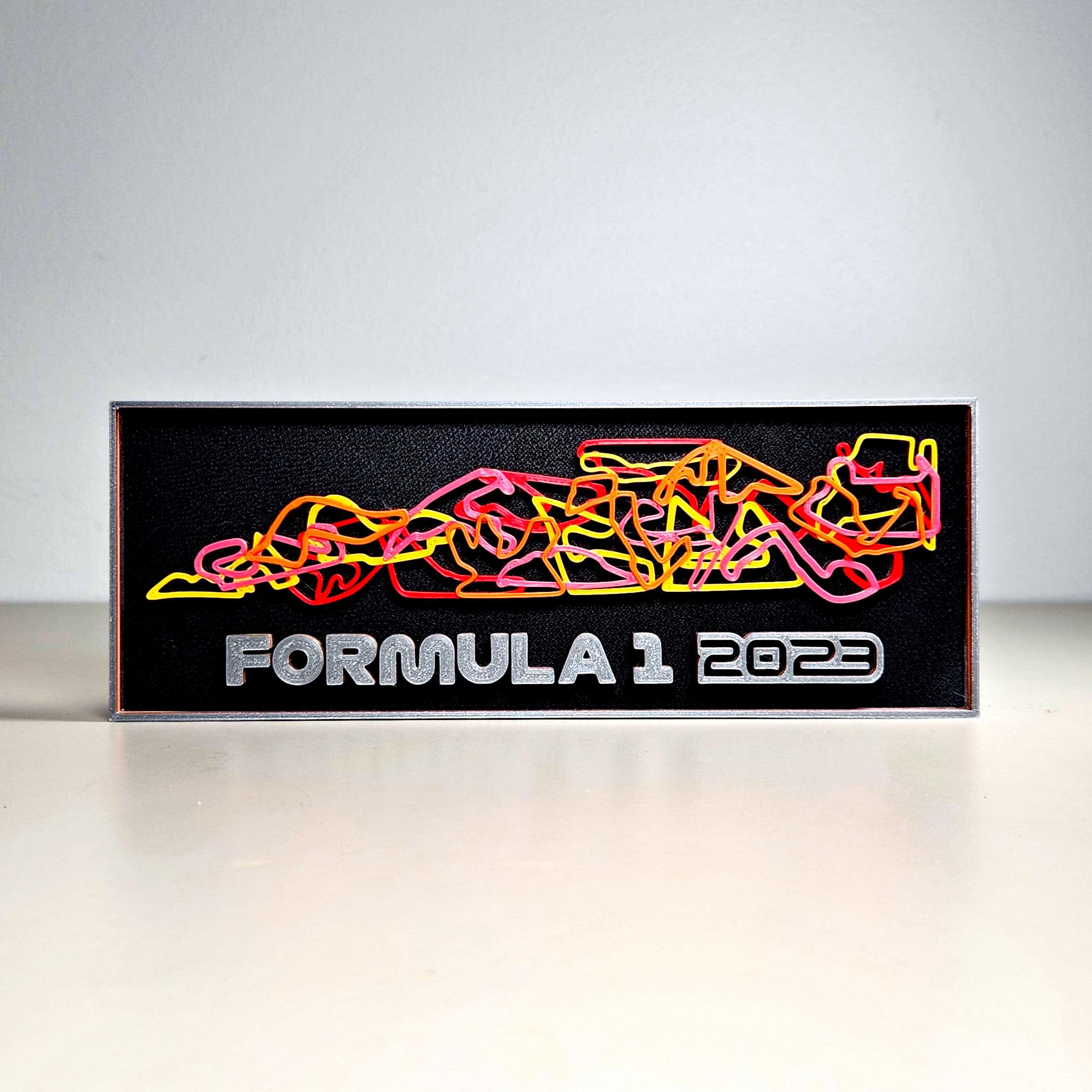 Formula One 2023 Framed Art 3d model