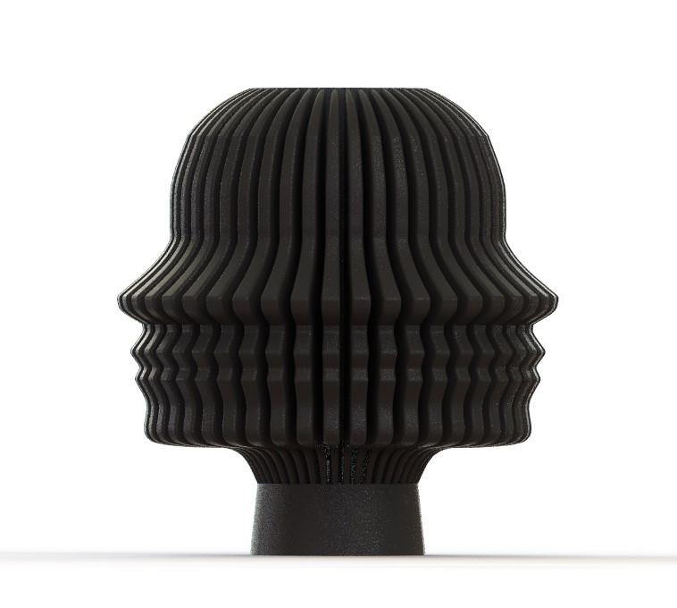 Human Face Vase 3d model