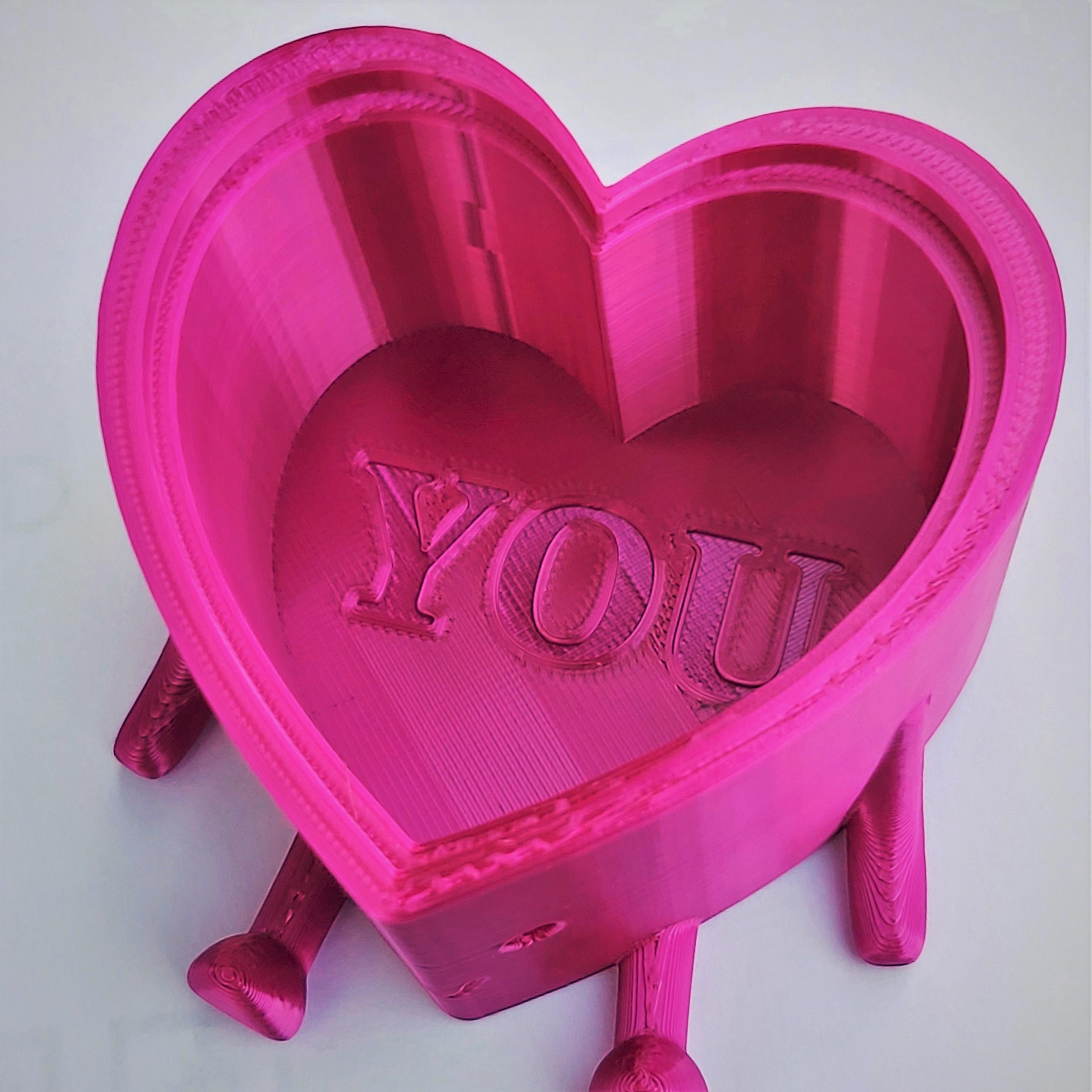 "YOU" are in my heart giftbox 3d model