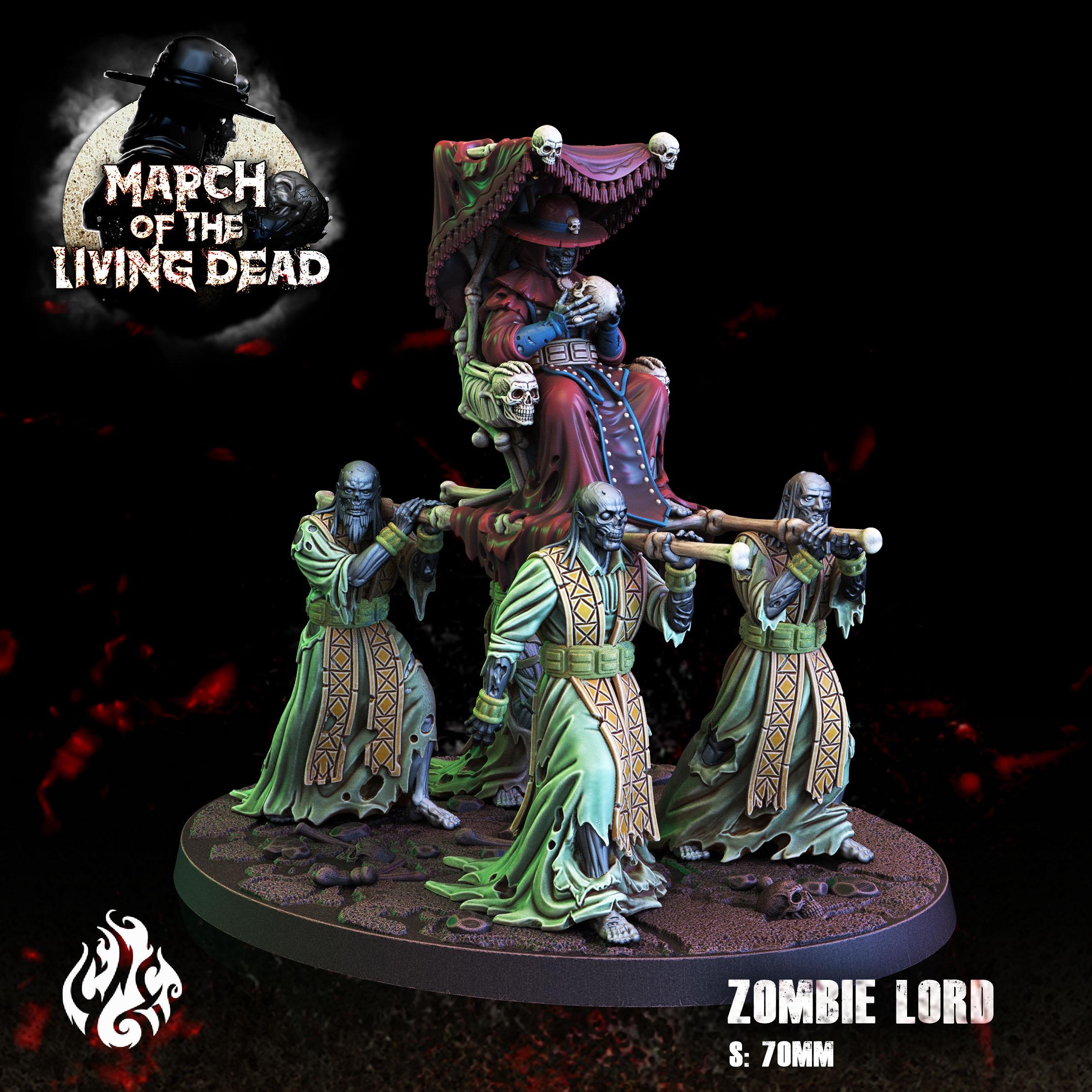 Zombie Lord 3d model