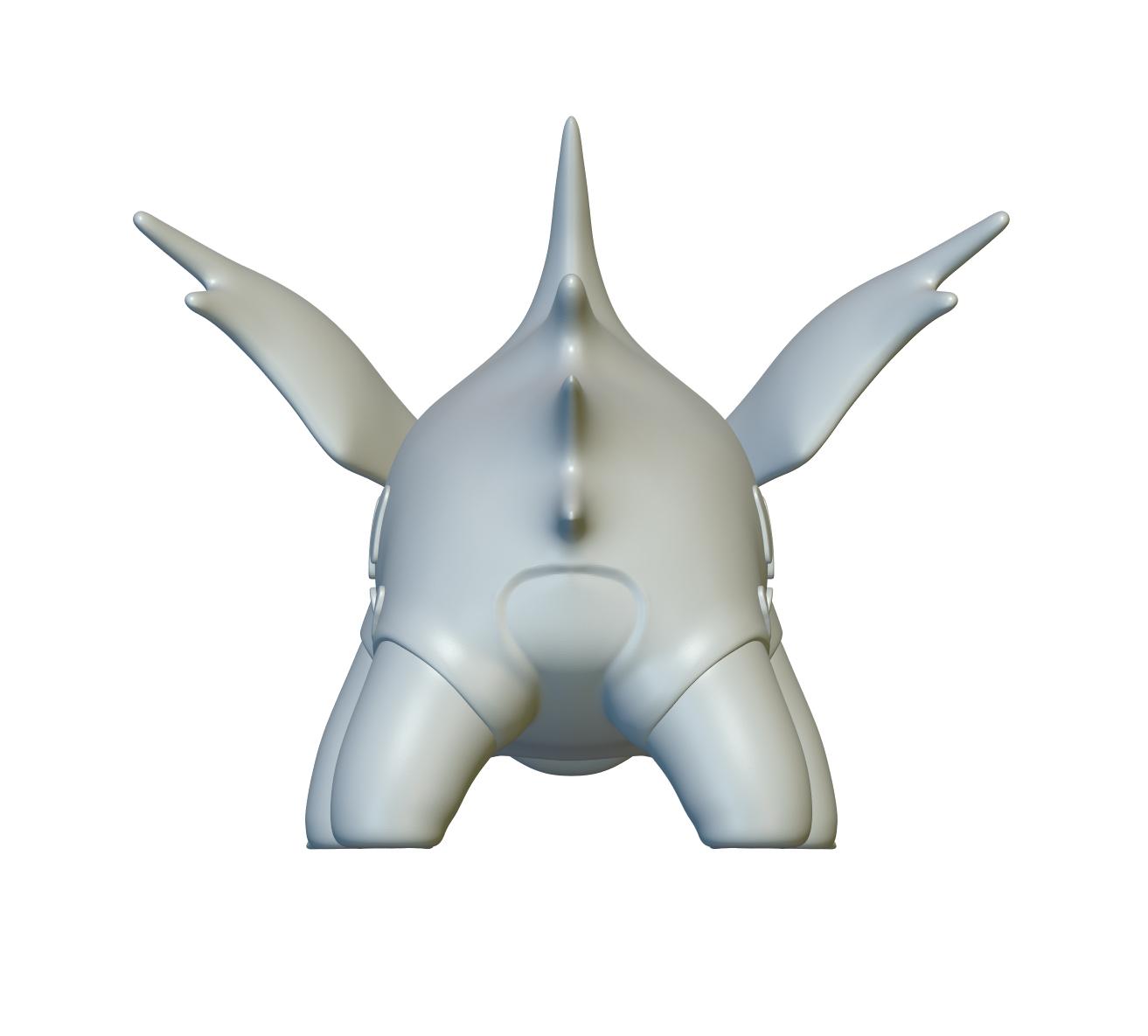 Pokemon Nidorino #33 - Optimized for 3D Printing 3d model