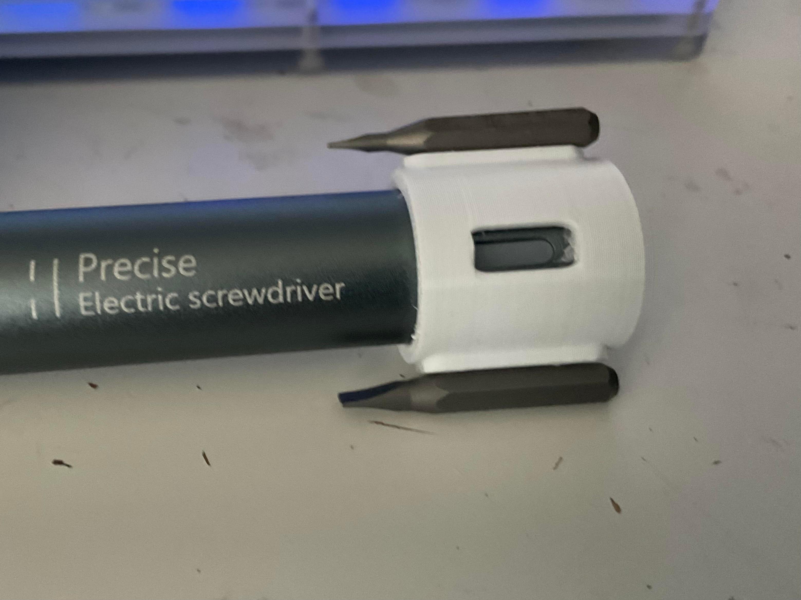 Magnetic Bit Holder for Cheap Electric Screwdriver 3d model