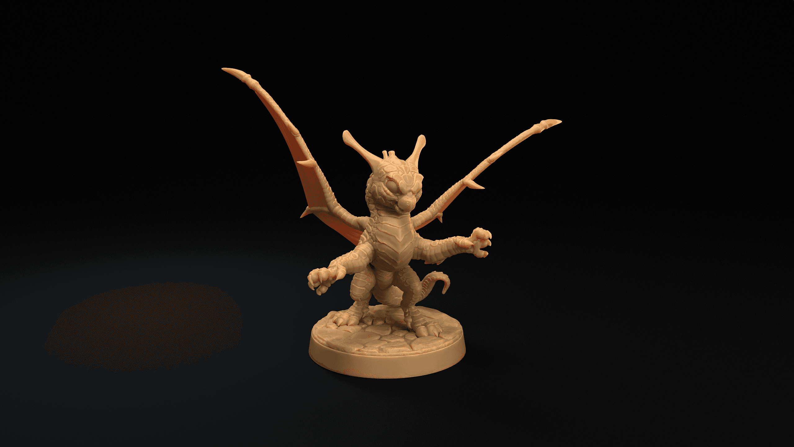 Sparkclaw Wyrmling 3d model