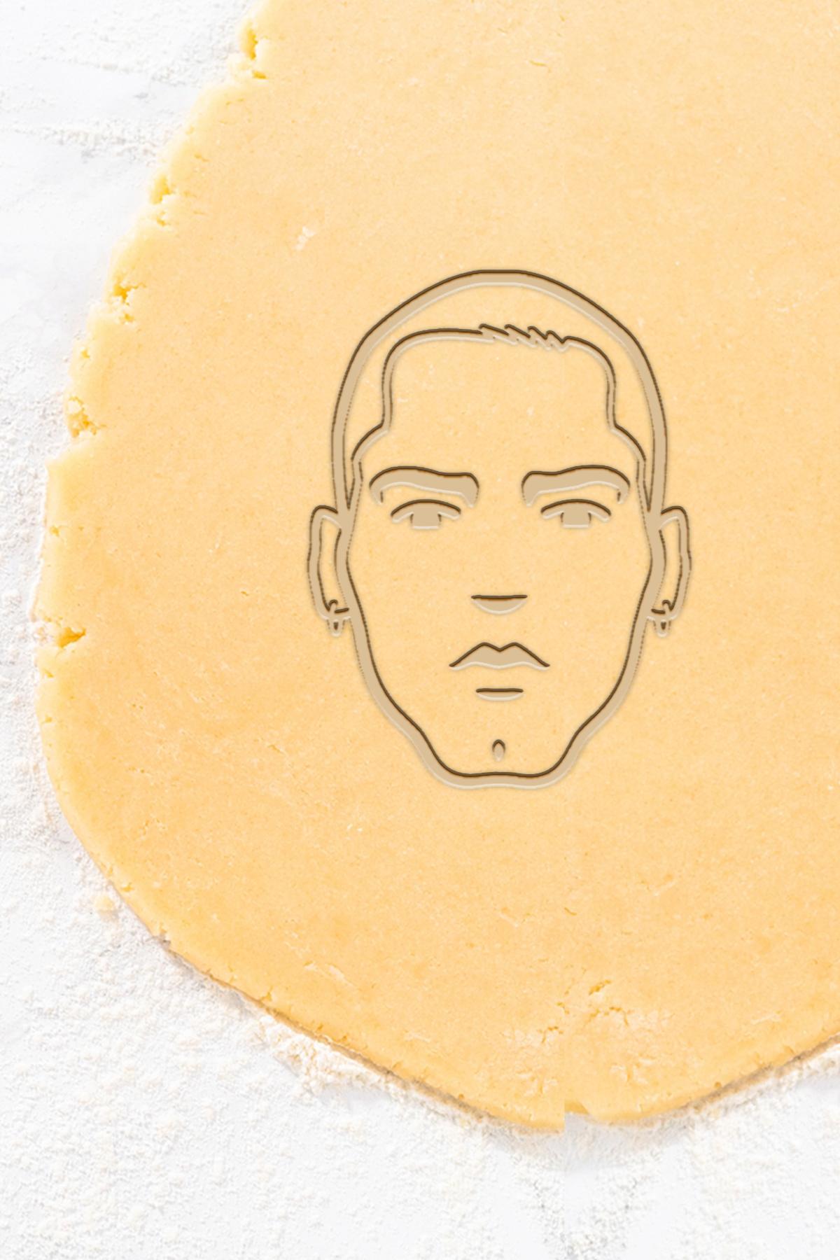 Eminem Cookie Cutter, Biscuit Cutter 3d model