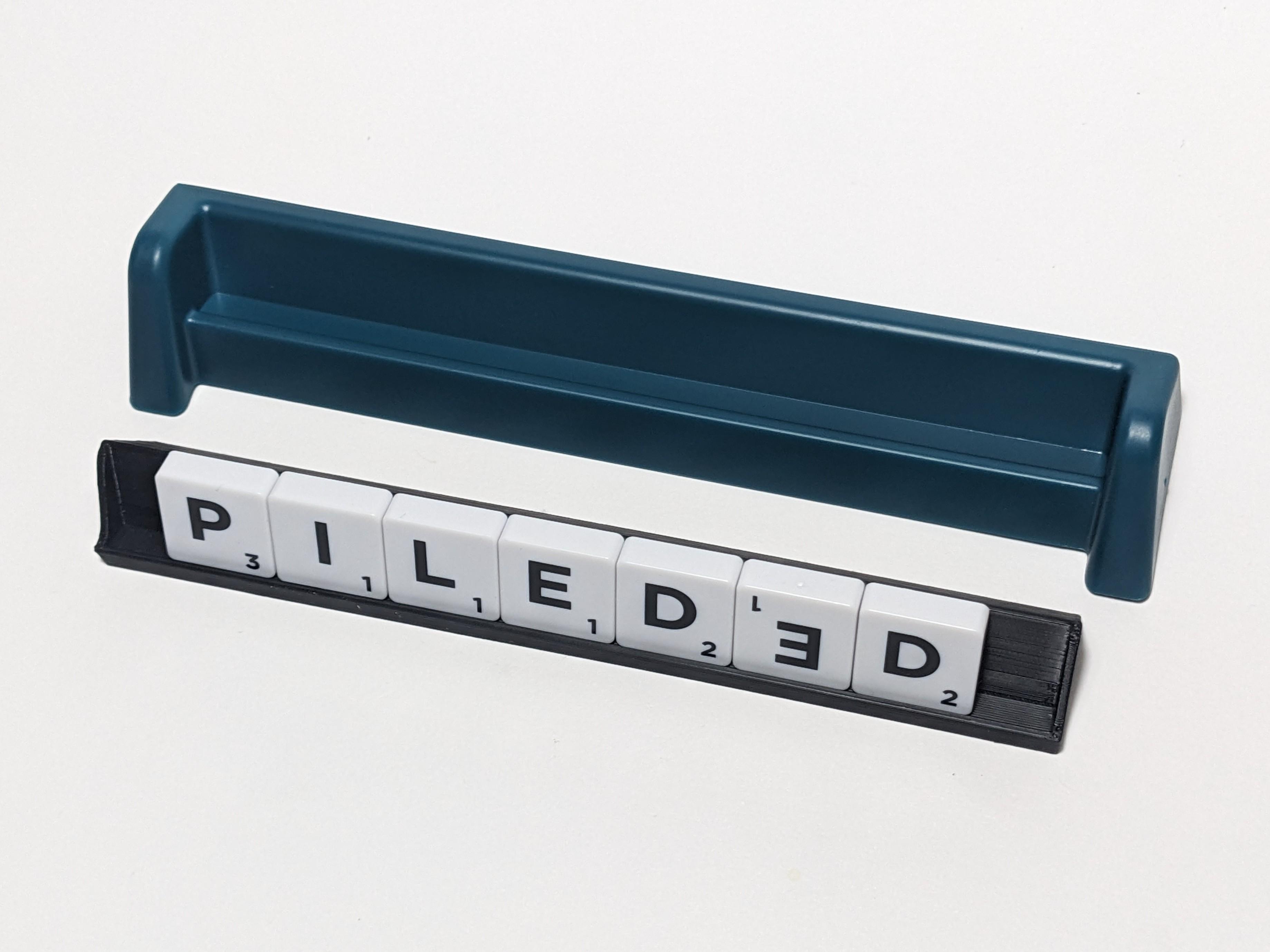 Scrabble Tile Holder 3d model