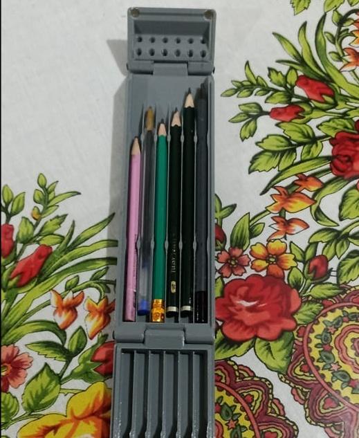 Durable 12 Pencil case 3d model