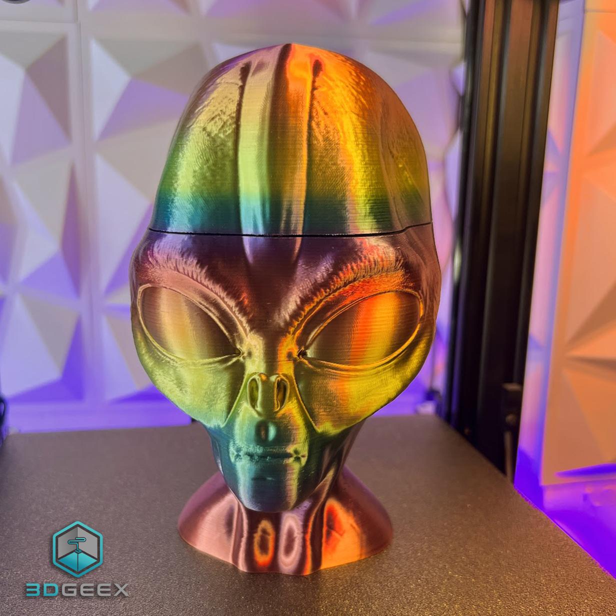 Alien Head Secret Storage / Vase 3d model