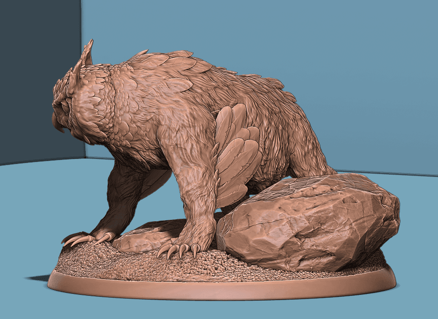 Owlbear 3d model