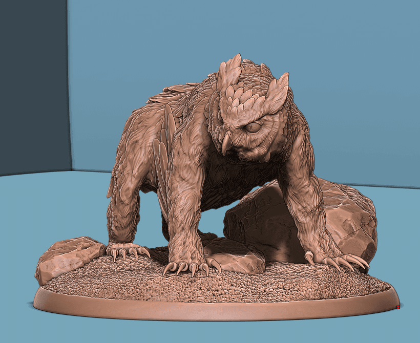 Owlbear 3d model