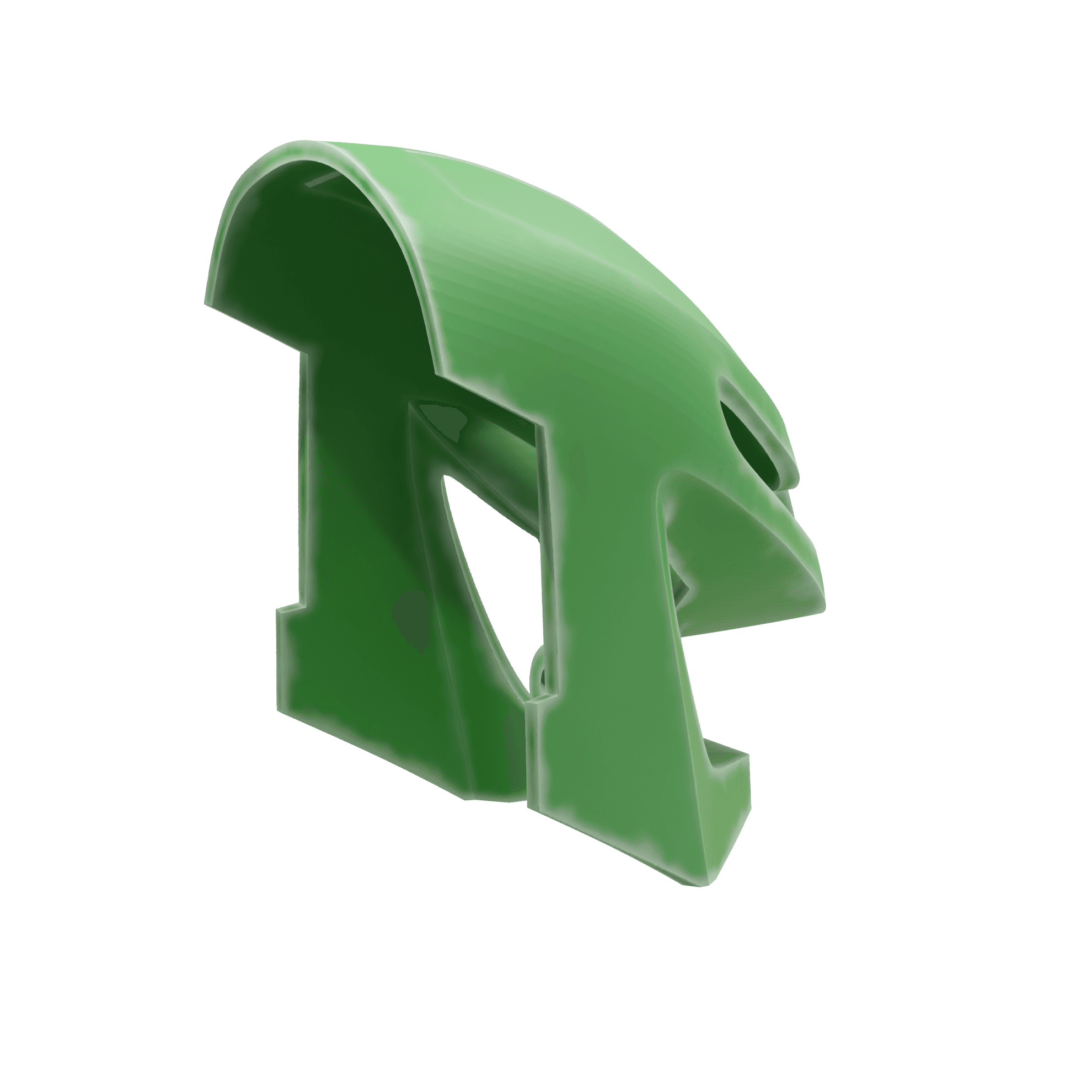 Bionicle Mask Green 3d model