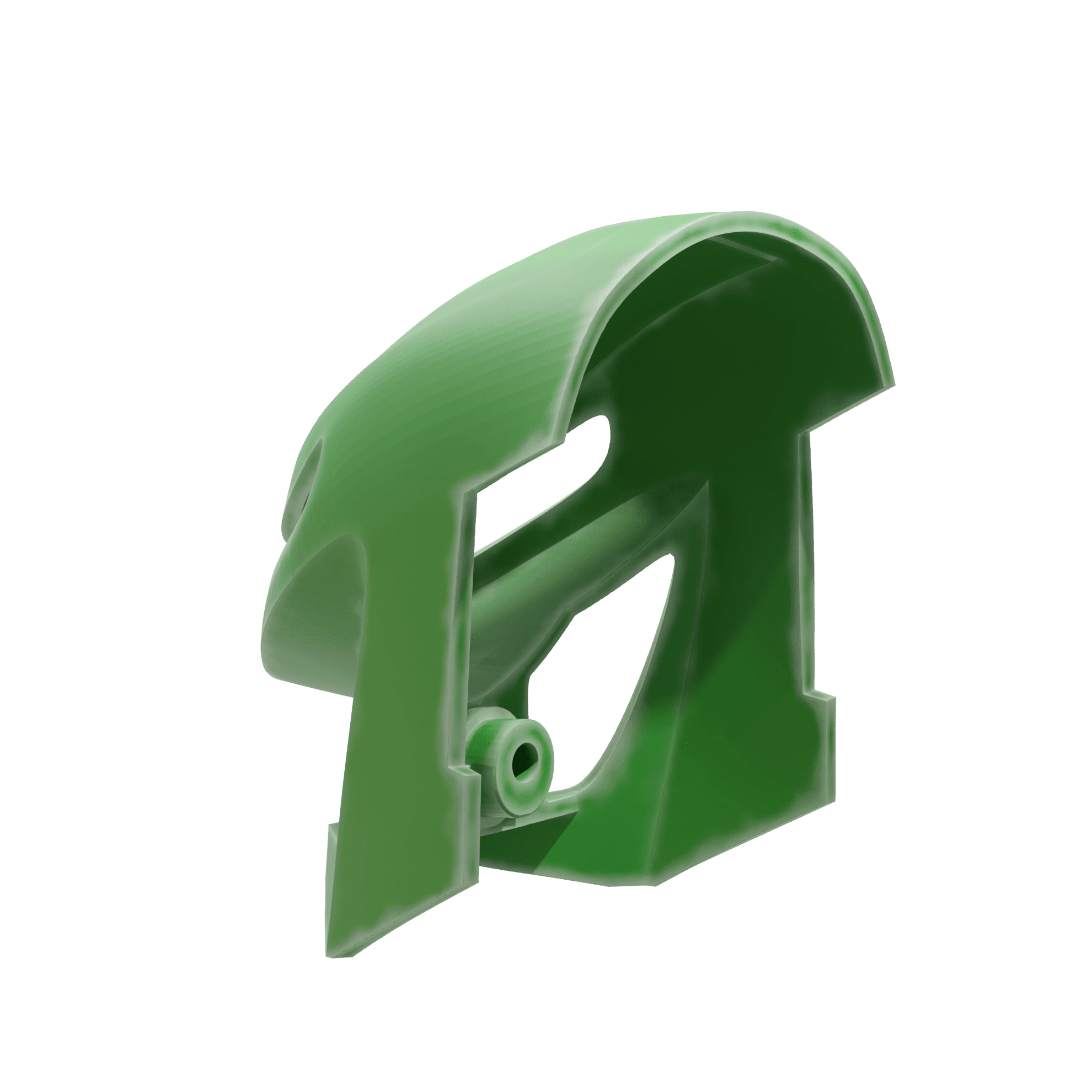 Bionicle Mask Green 3d model