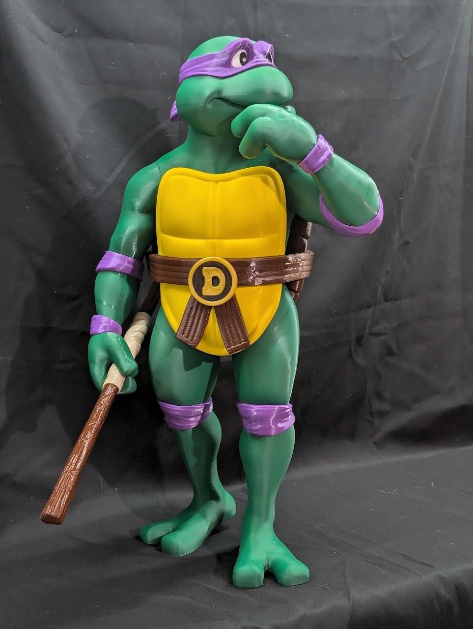 Donatello - TMNT 3D Printable Donatello - Teenage Mutant Ninja Turtles (80s-90s Cartoons) 3d model