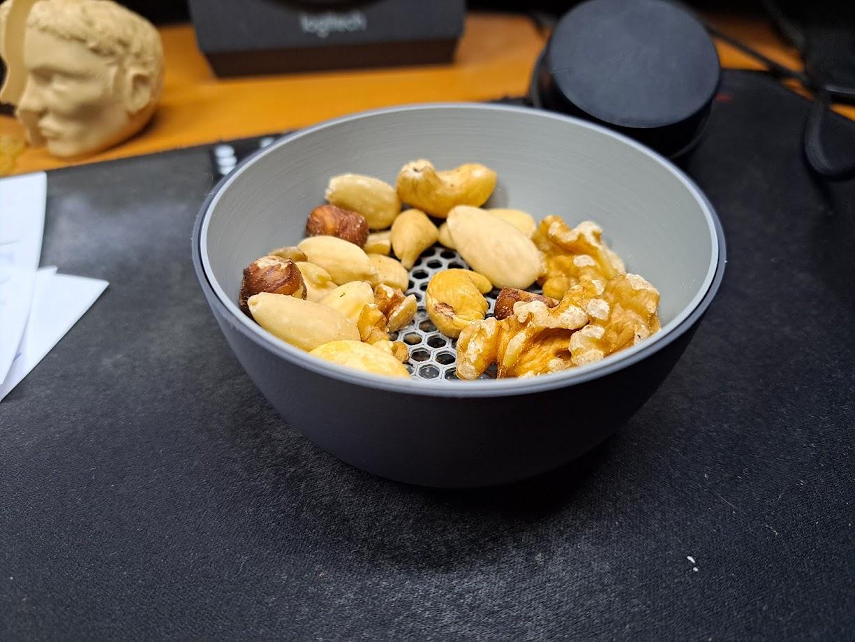 Nut Bowl with Filter 3d model