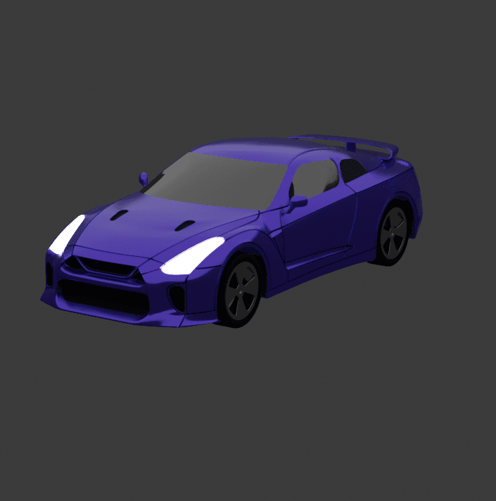 nissangtr2.stl 3d model