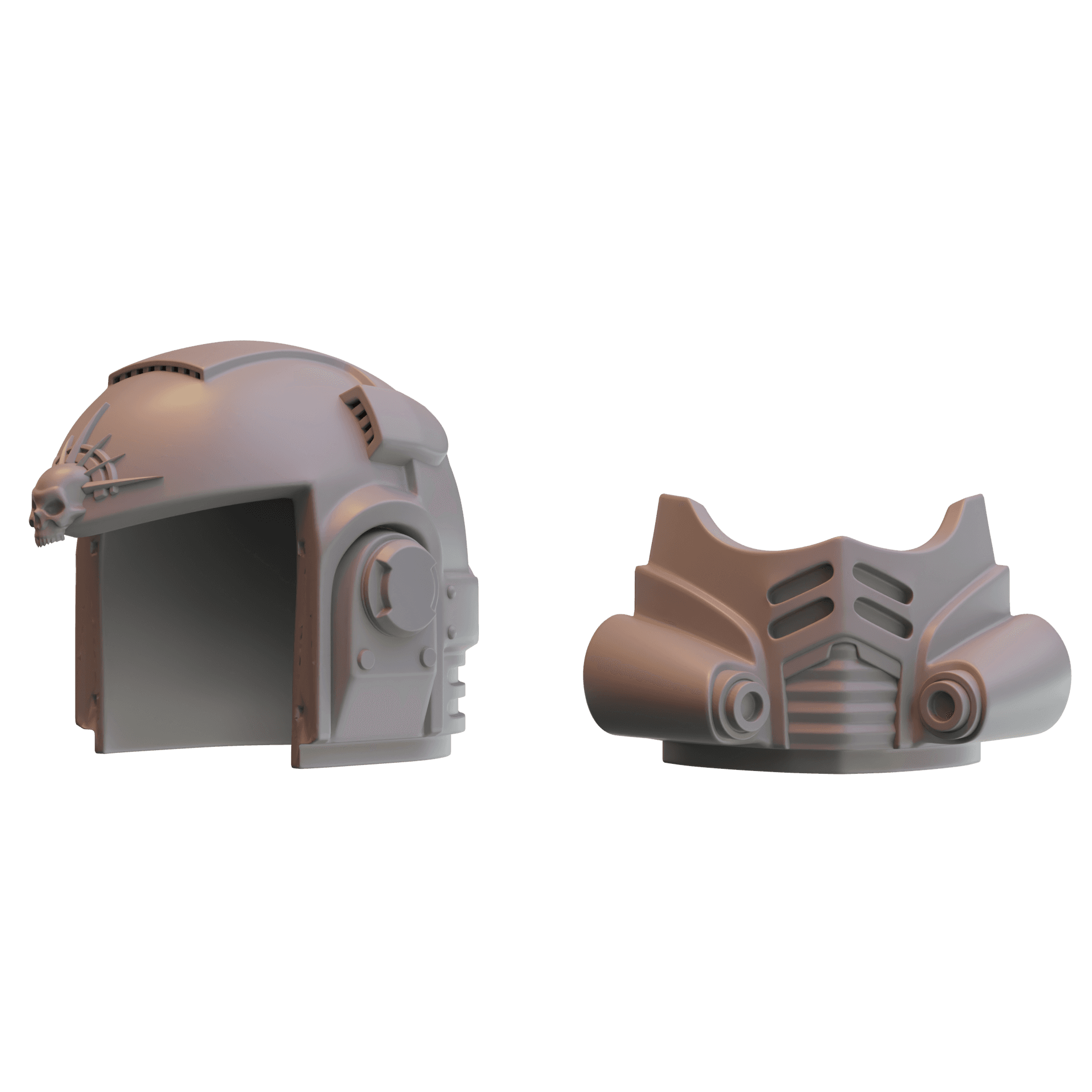 Space Marine Heavy Helmet 3d model