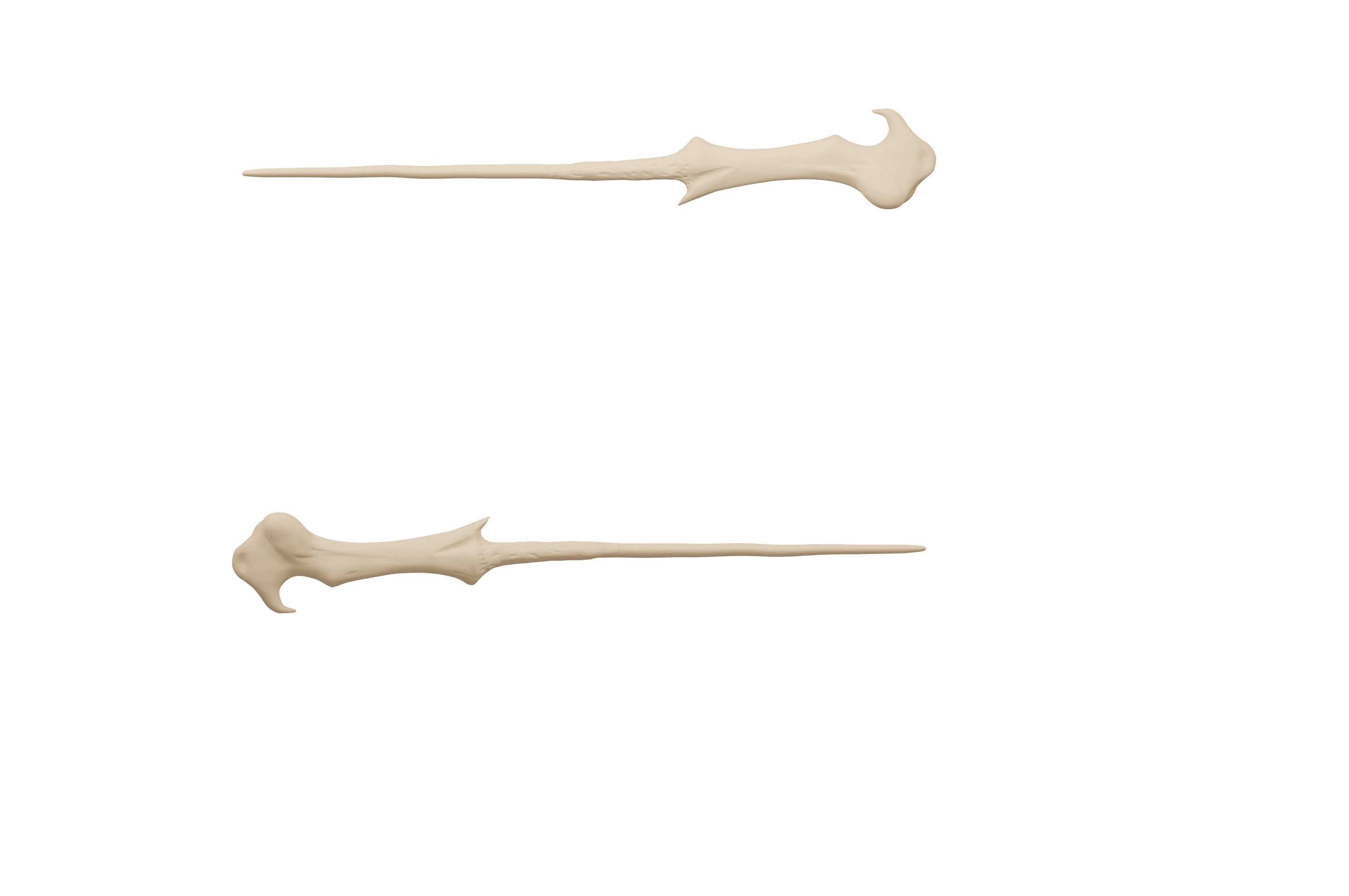 Lord Voldemort Wand 3d model