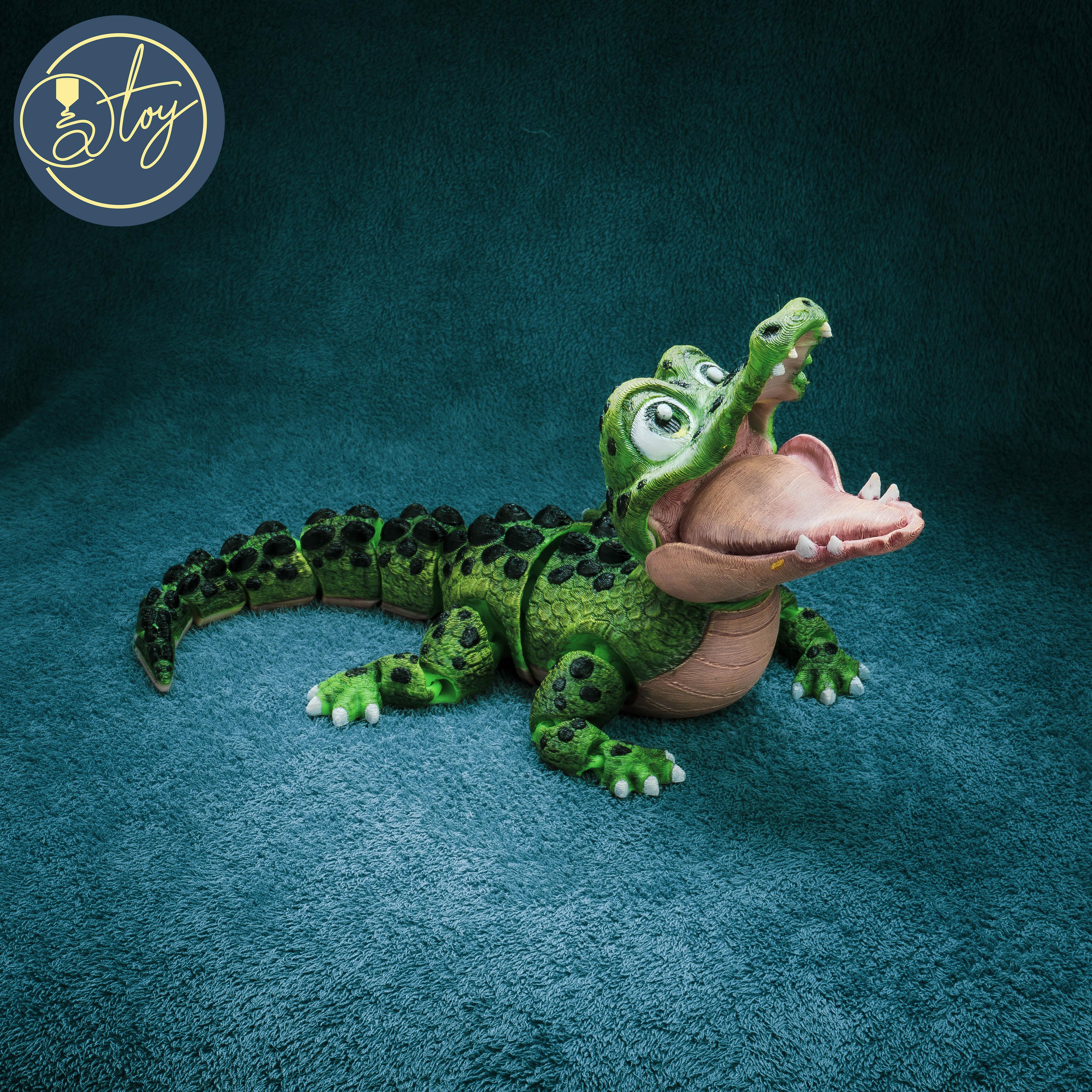 Boyo the Crocodile 3d model