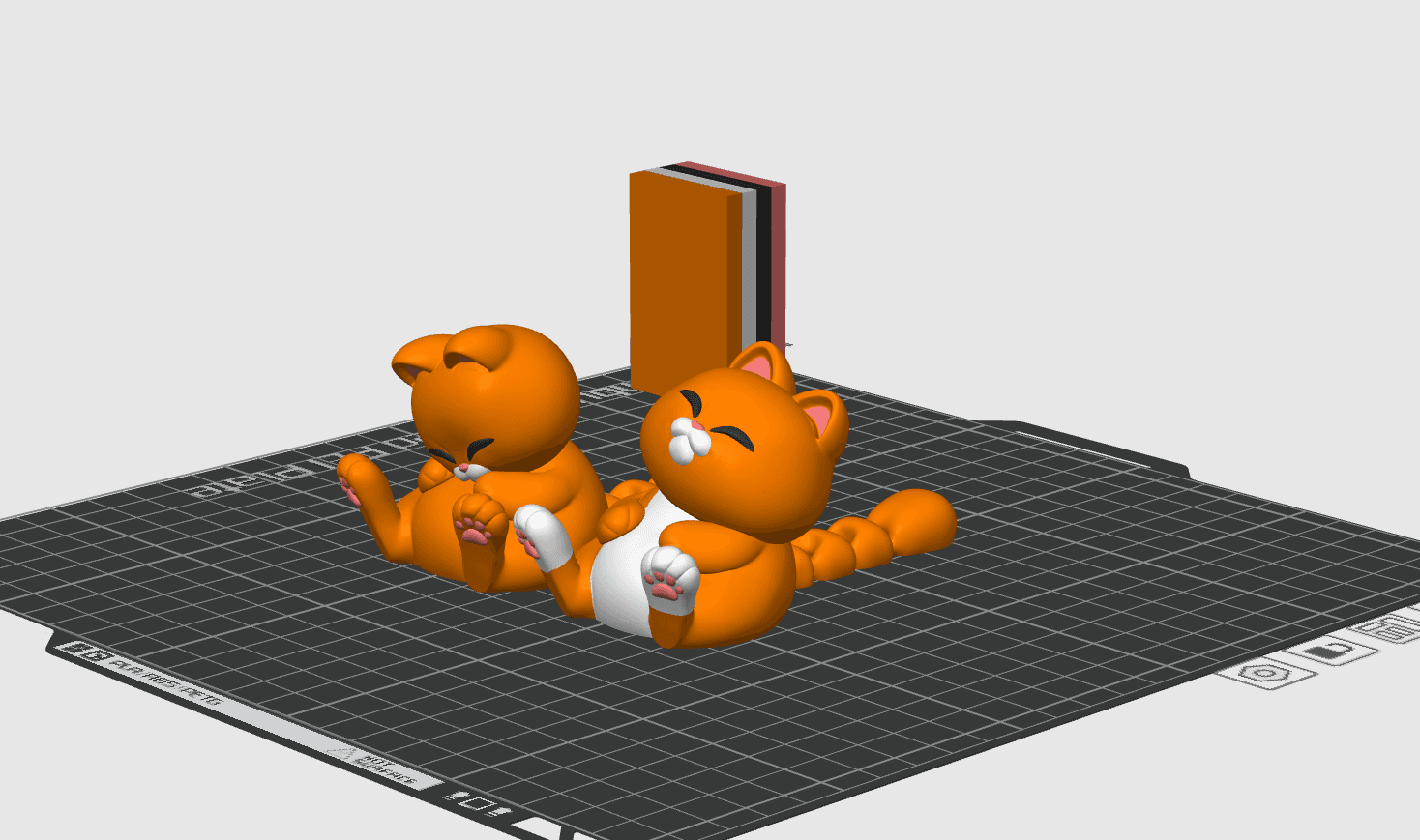 3DL Sleeping Cats 3d model