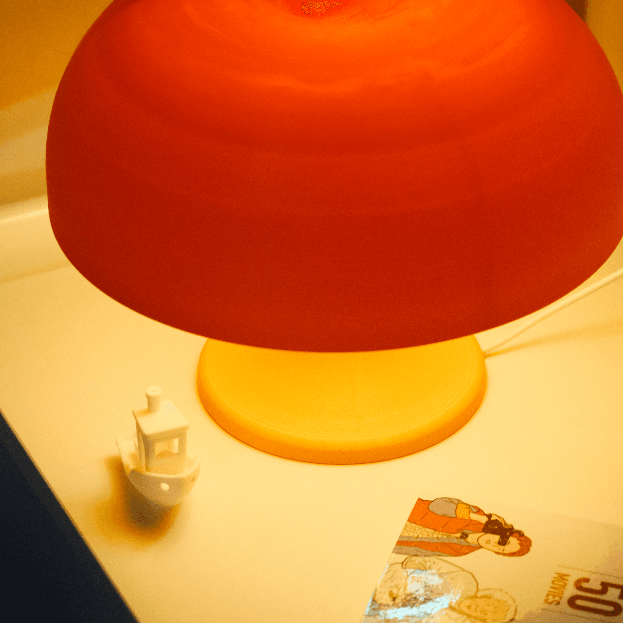 RETRO MUSHROOM LAMP 3d model