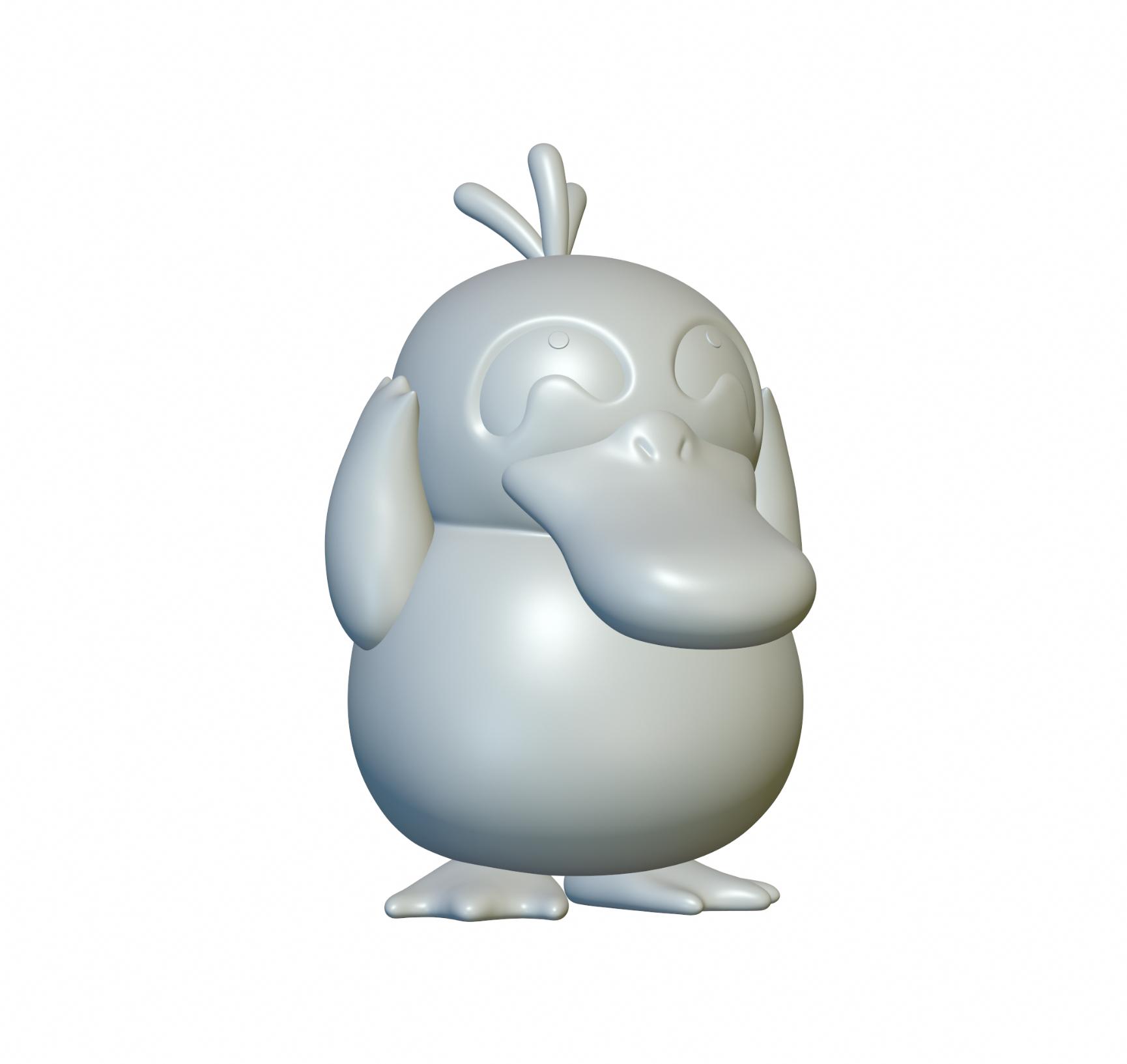 Pokemon Psyduck #54 - Optimized for 3D Printing 3d model