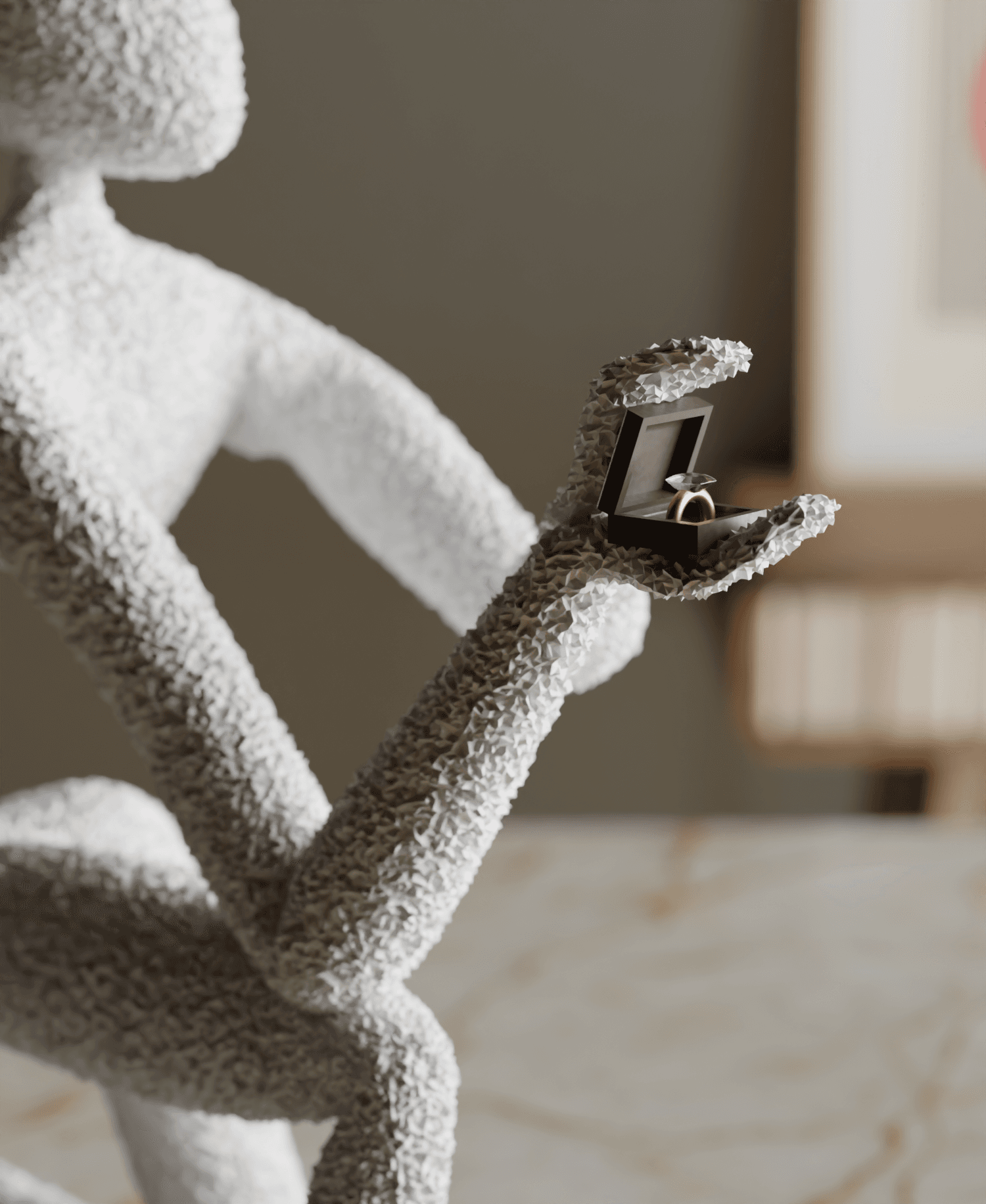 NObody's Proposal: A Symbol of Timeless Love 3d model