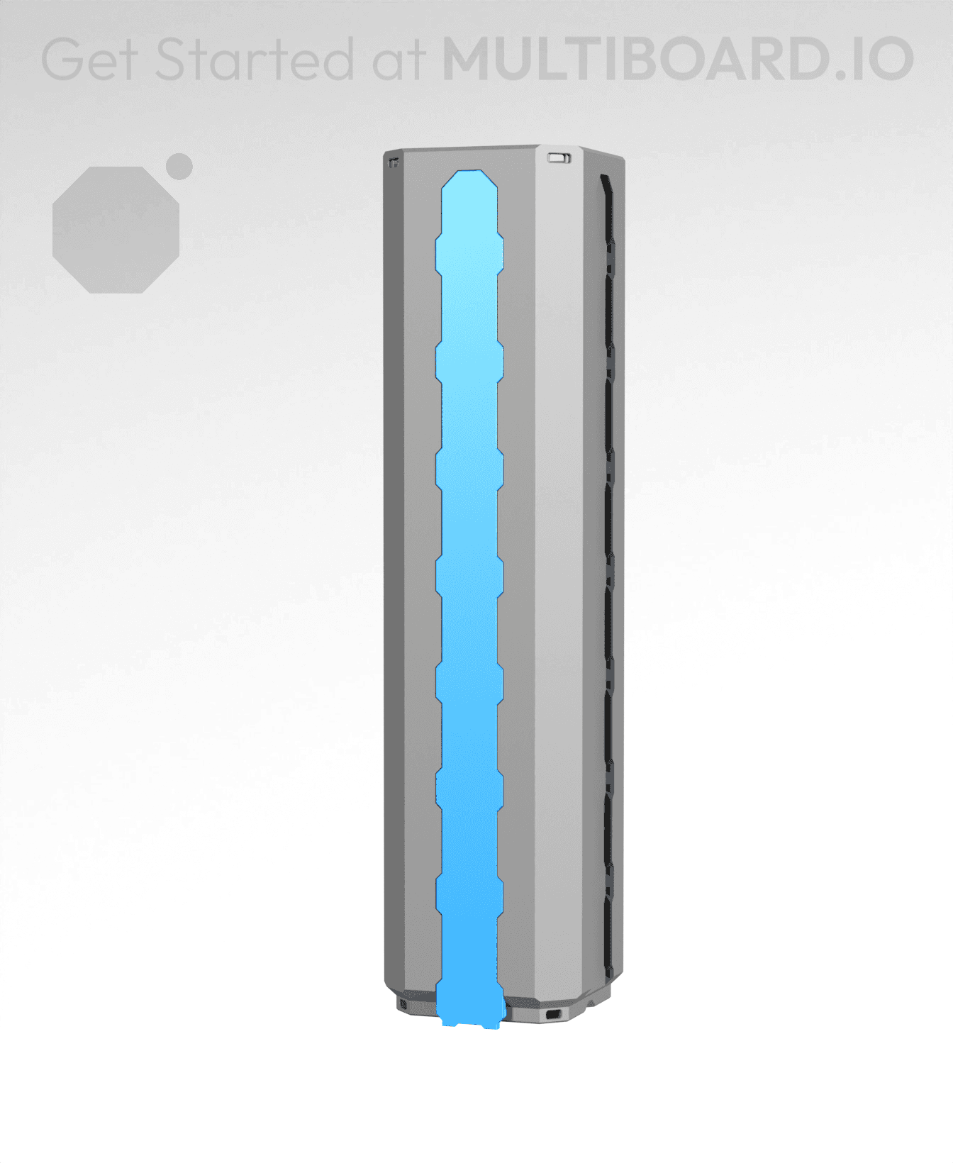 8(OX) - Rail Slim Cover 3d model