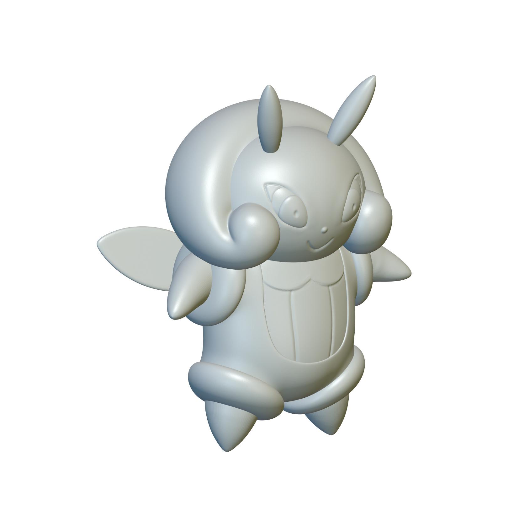 Illumise Pokemon #314 3d model