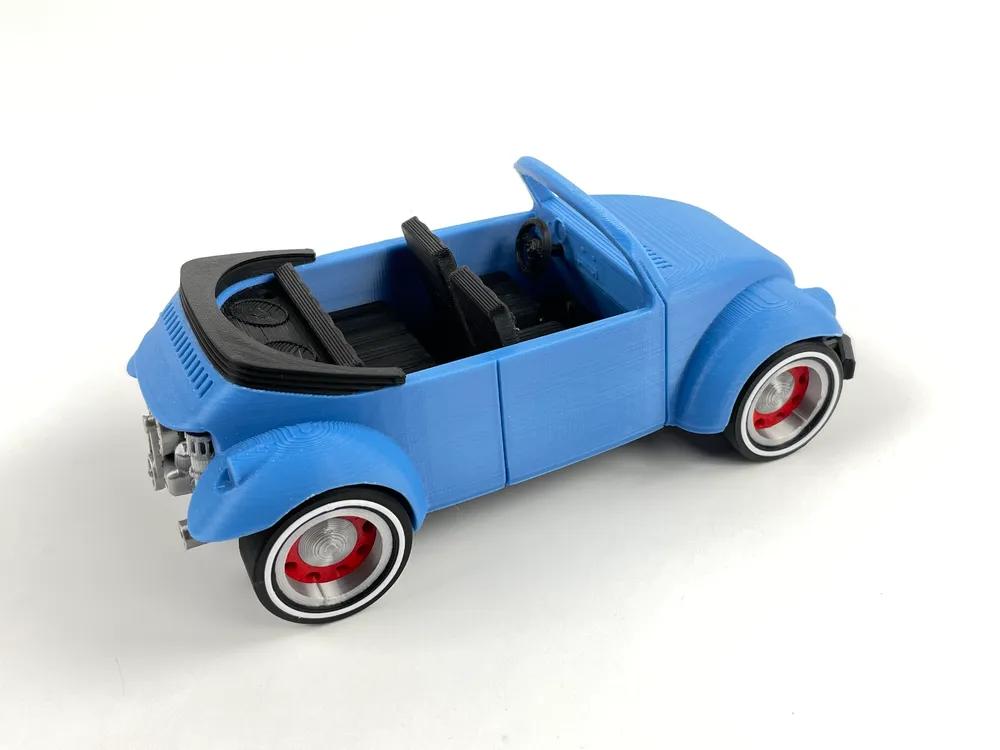 BAJA BUG CONVERTIBLE - SCALE 1:24 3d model