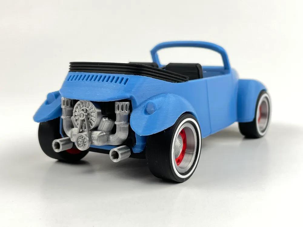 BAJA BUG CONVERTIBLE - SCALE 1:24 3d model